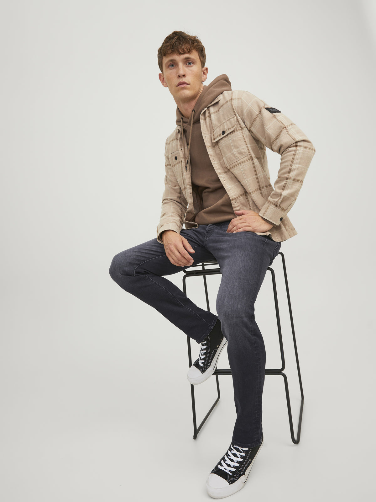 Jack & Jones Herren Jeans Black Denim