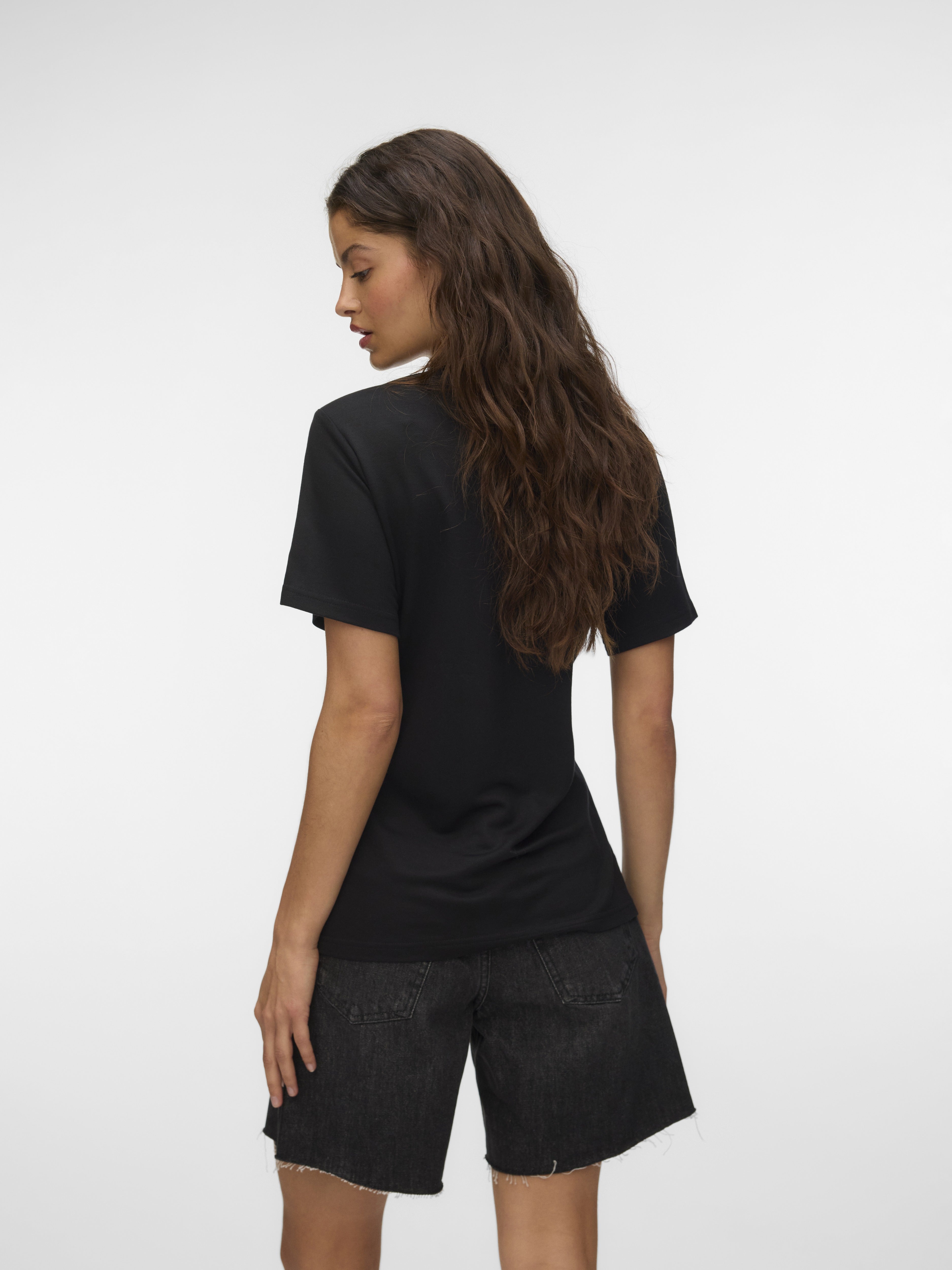 Vero Moda Damen T-Shirts Black