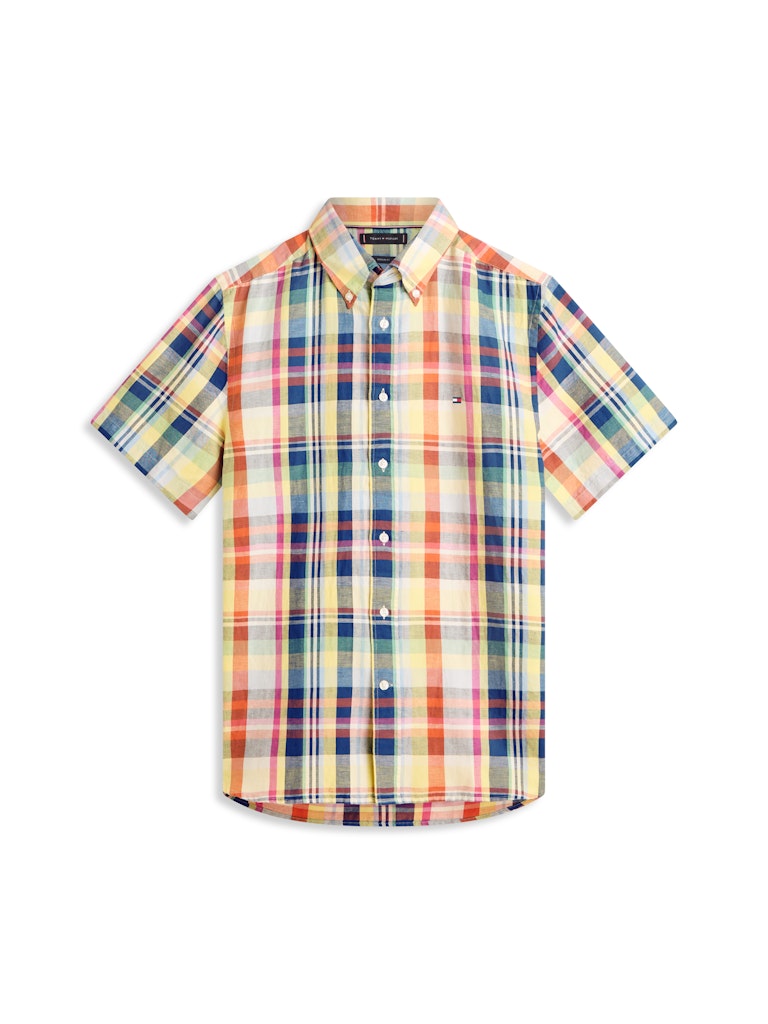 Tommy Hilfiger Herren T-Shirts kurz Pa Orange