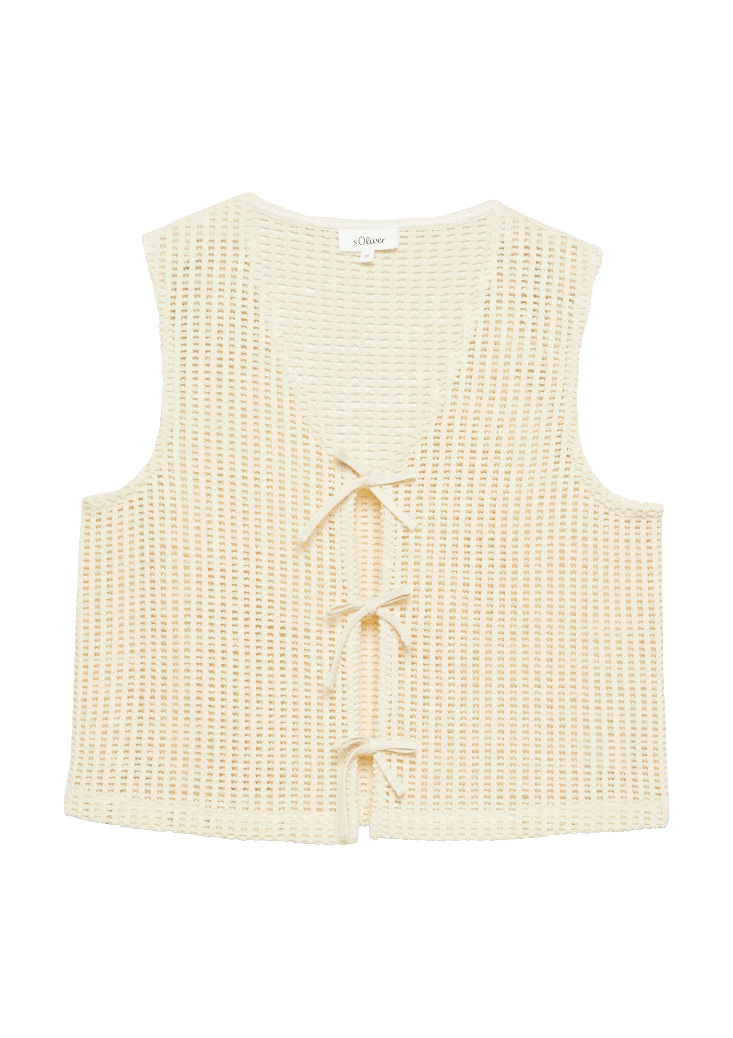 S. Oliver red Damen Indoorwesten Brown