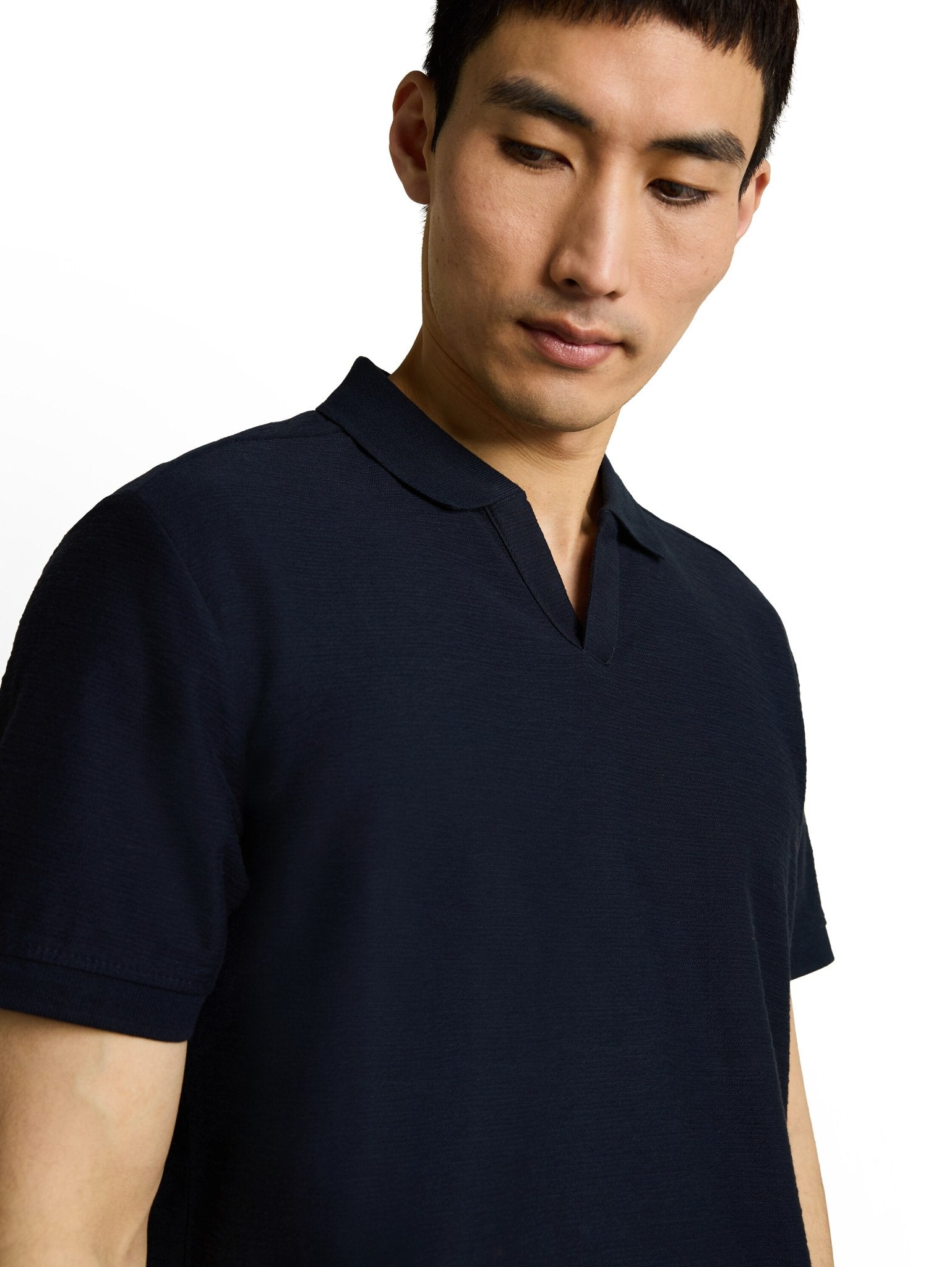 Tom Tailor Herren Polo-Shirts Sky Captain Blu