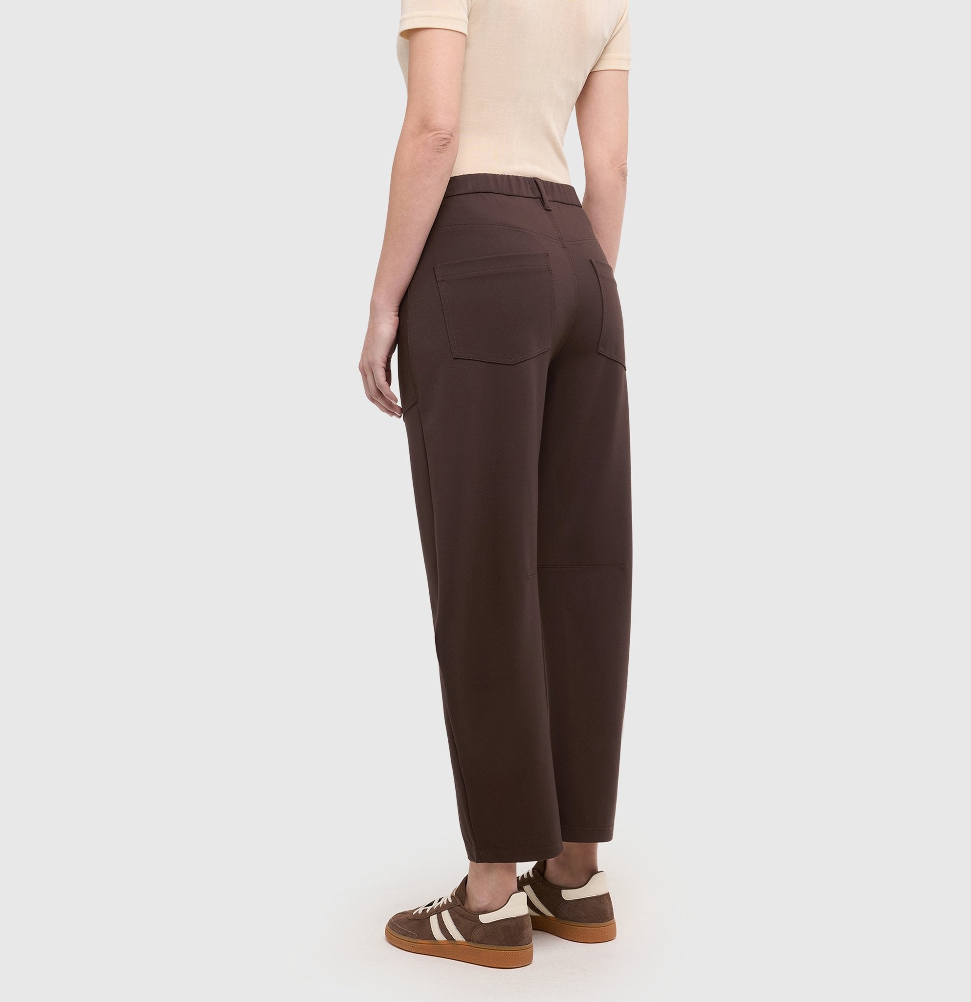 Mac Damen Hosen Truffle Brown