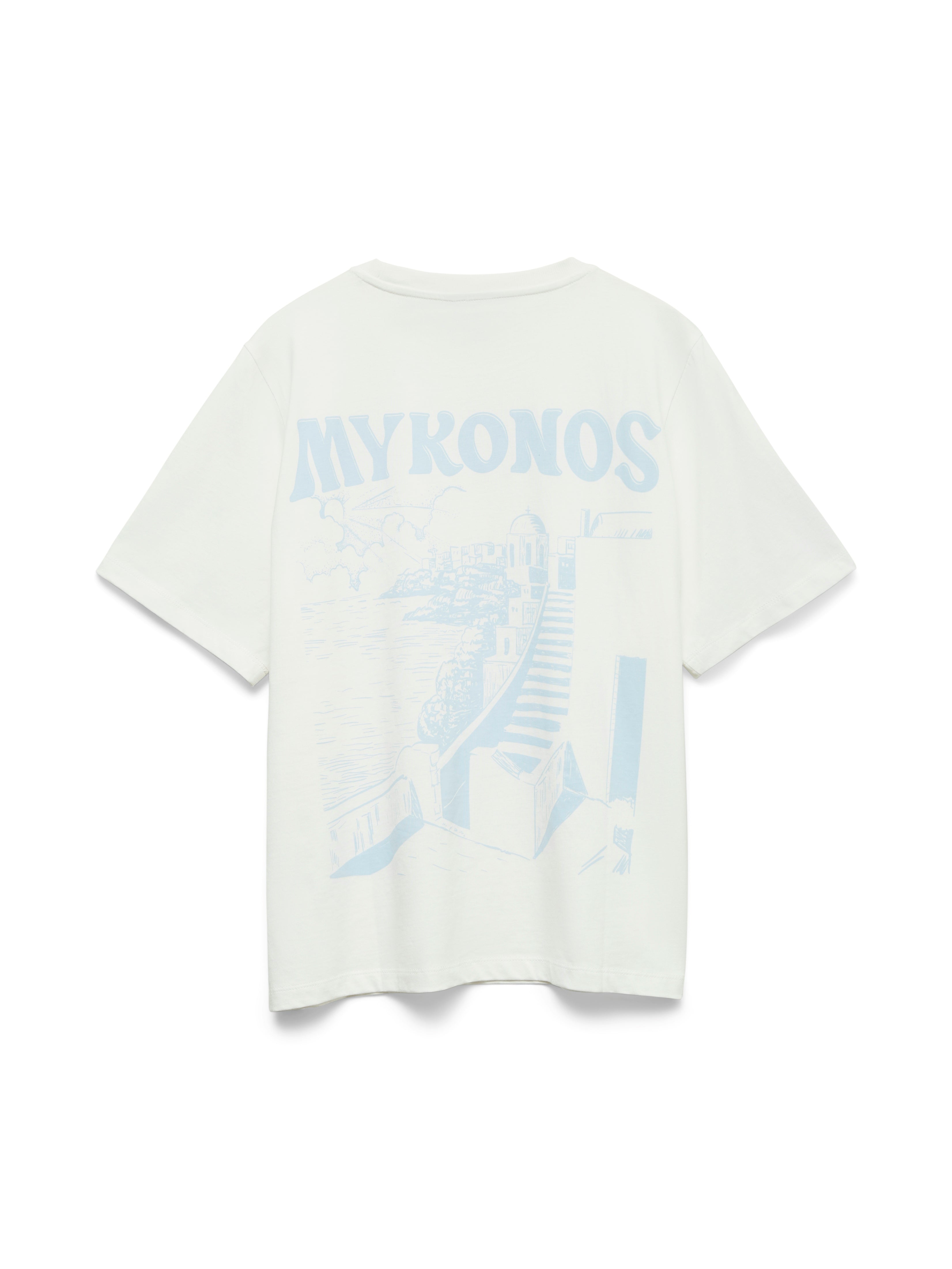 Vero Moda Damen T-Shirts Snow White/Myko