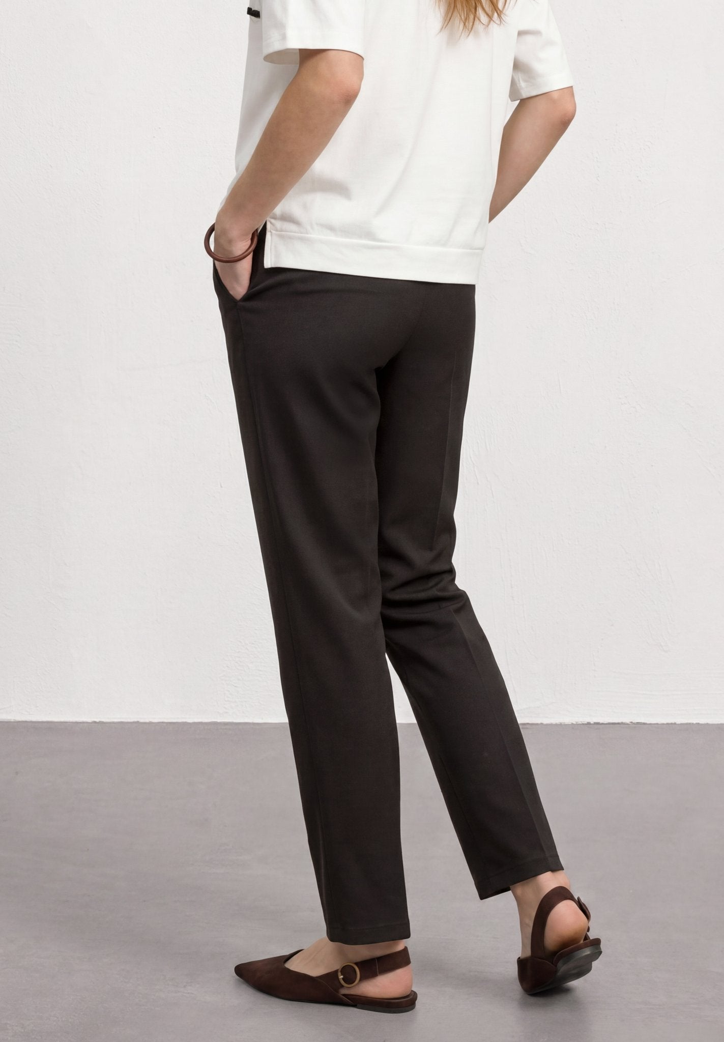 Street One Damen Hosen Black Cof
