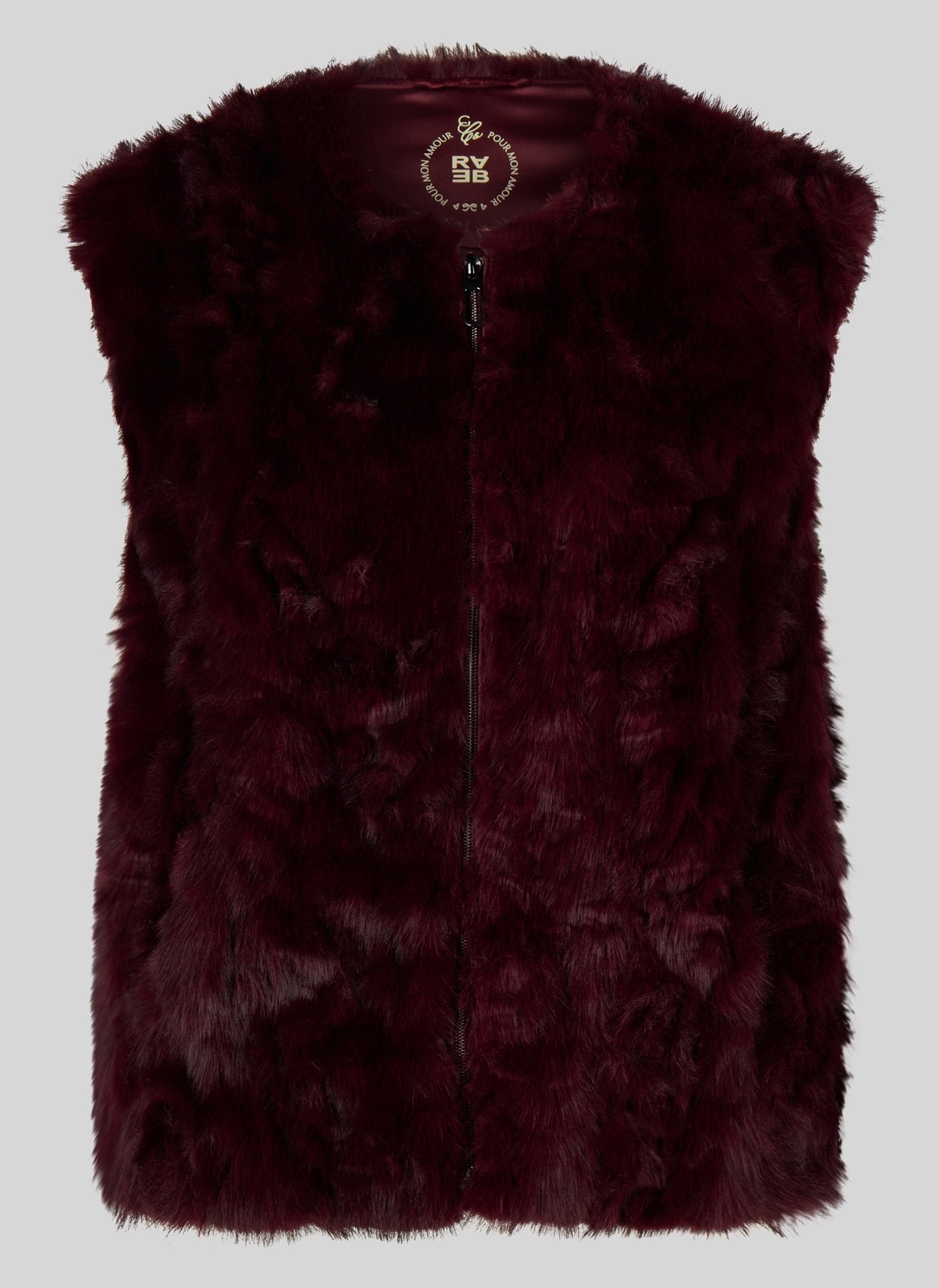 Rabe Damen Indoorwesten Merlot