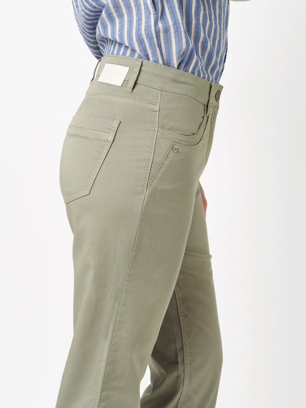 Toni Dress Damen Hosen Light Khaki