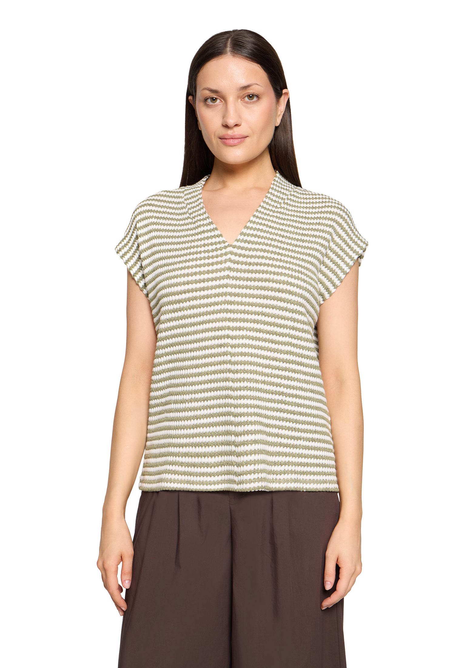 Cartoon Damen T-Shirts Cream/Khaki