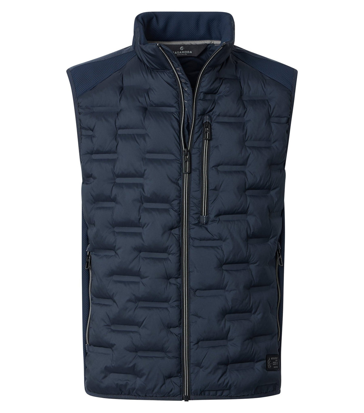 Casa Moda Herren Westen  Blau