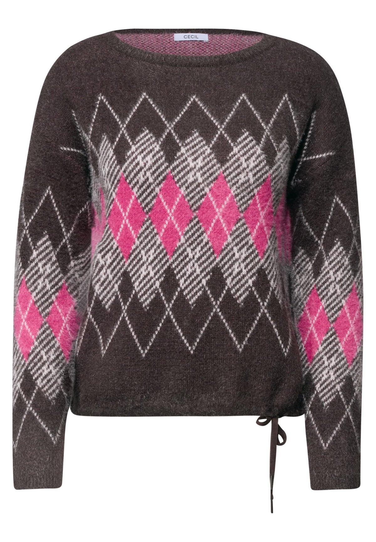 Cecil Damen Pullover  Truffle B