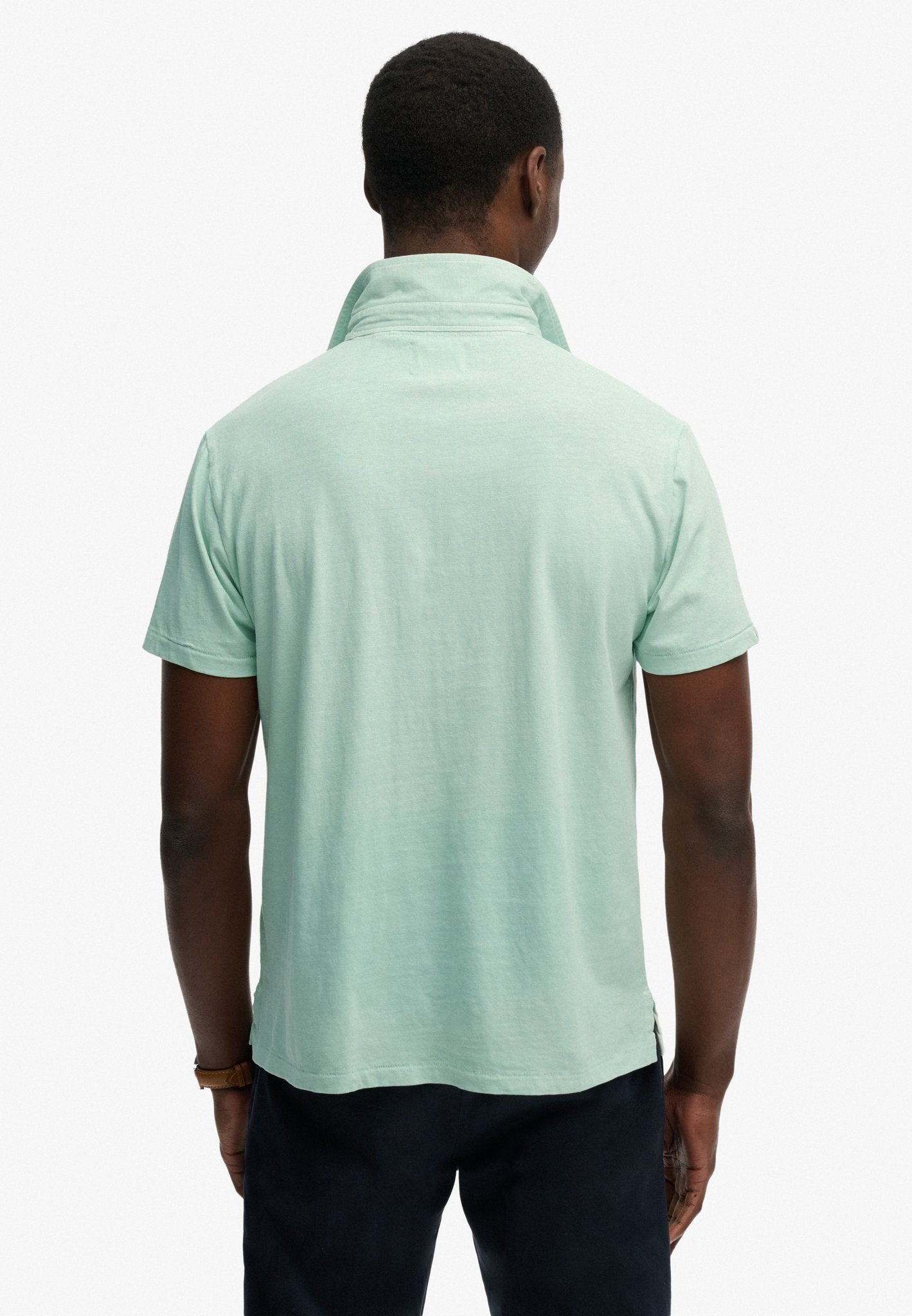 Superdry Men Herren Polo-Shirts Wd Fresh Mint