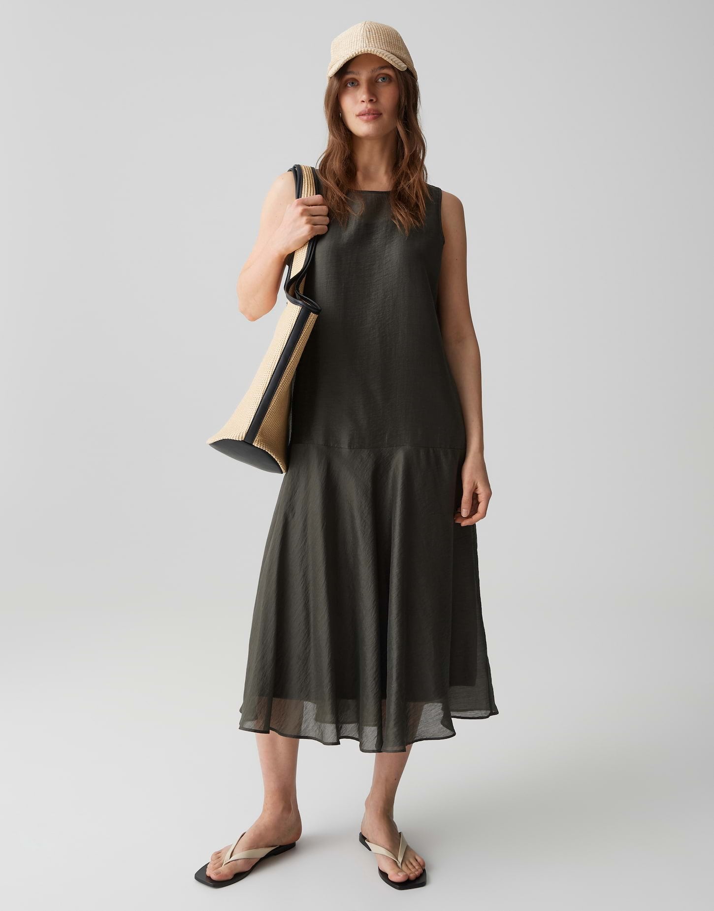 Opus Damen Kleider Deep Green