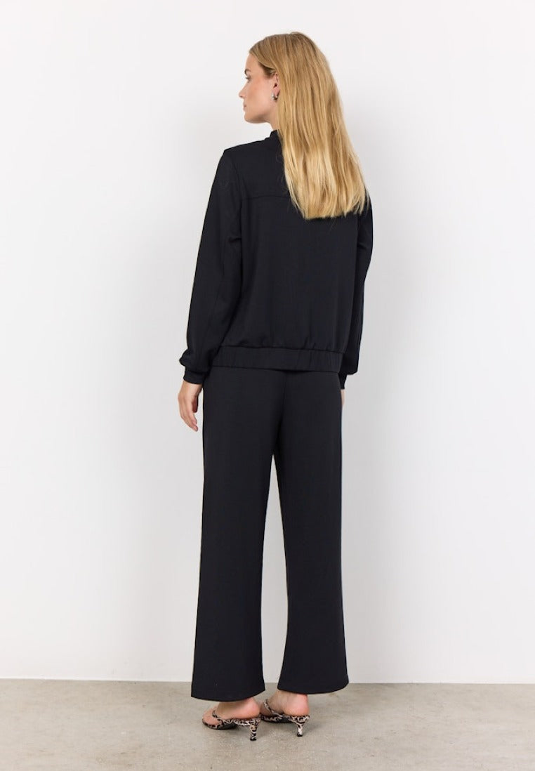 Soya Concept Damen Strickjacken Black