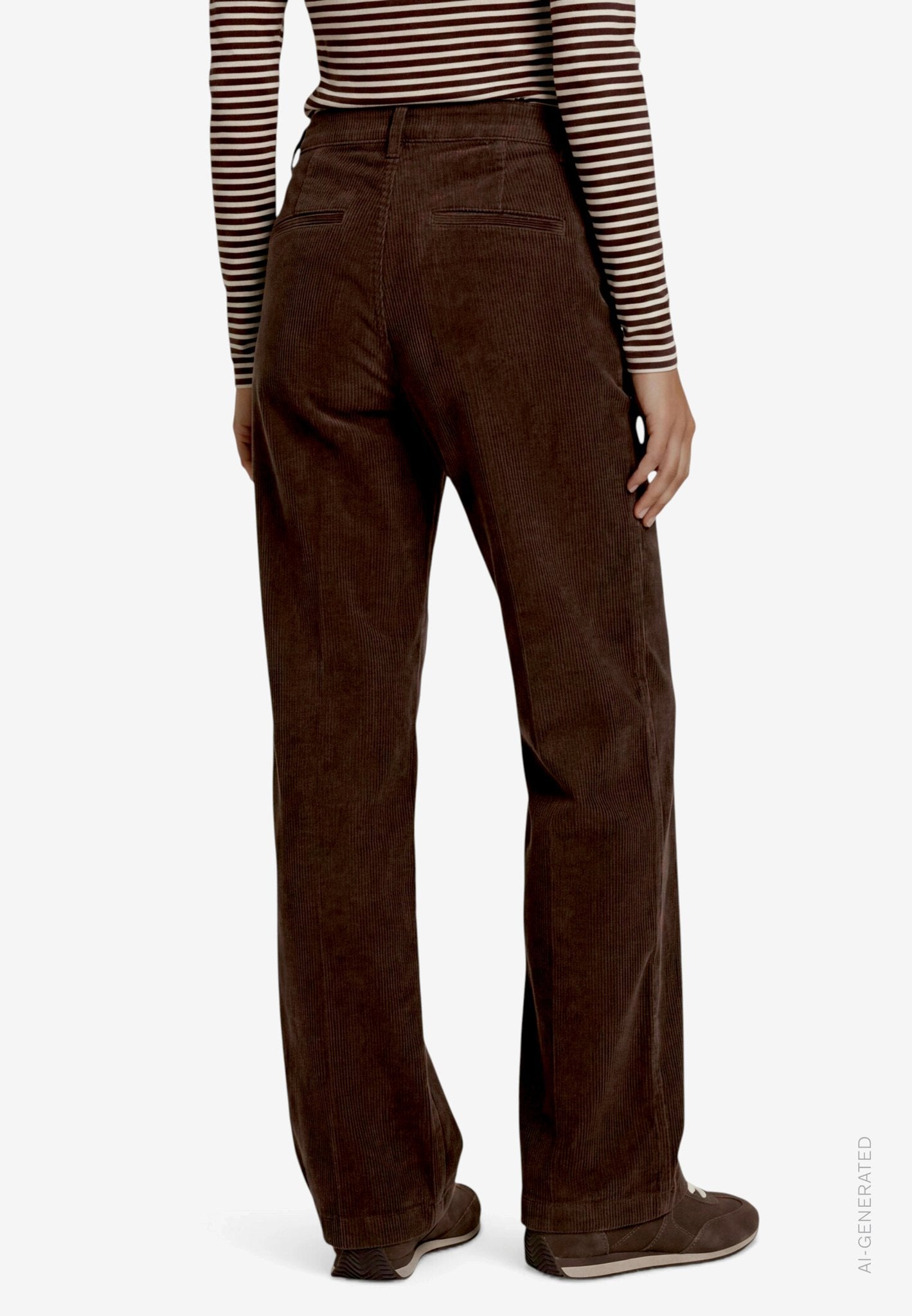Zero Damen Hosen Black Coffee