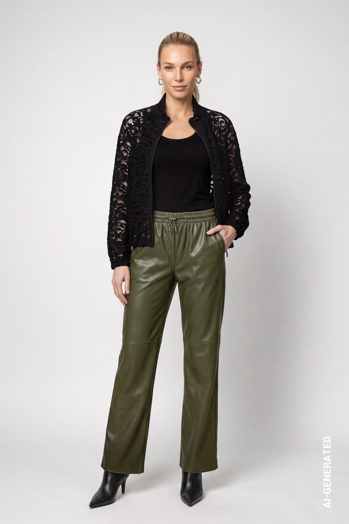 Monari Damen Strickjacken  Schwarz