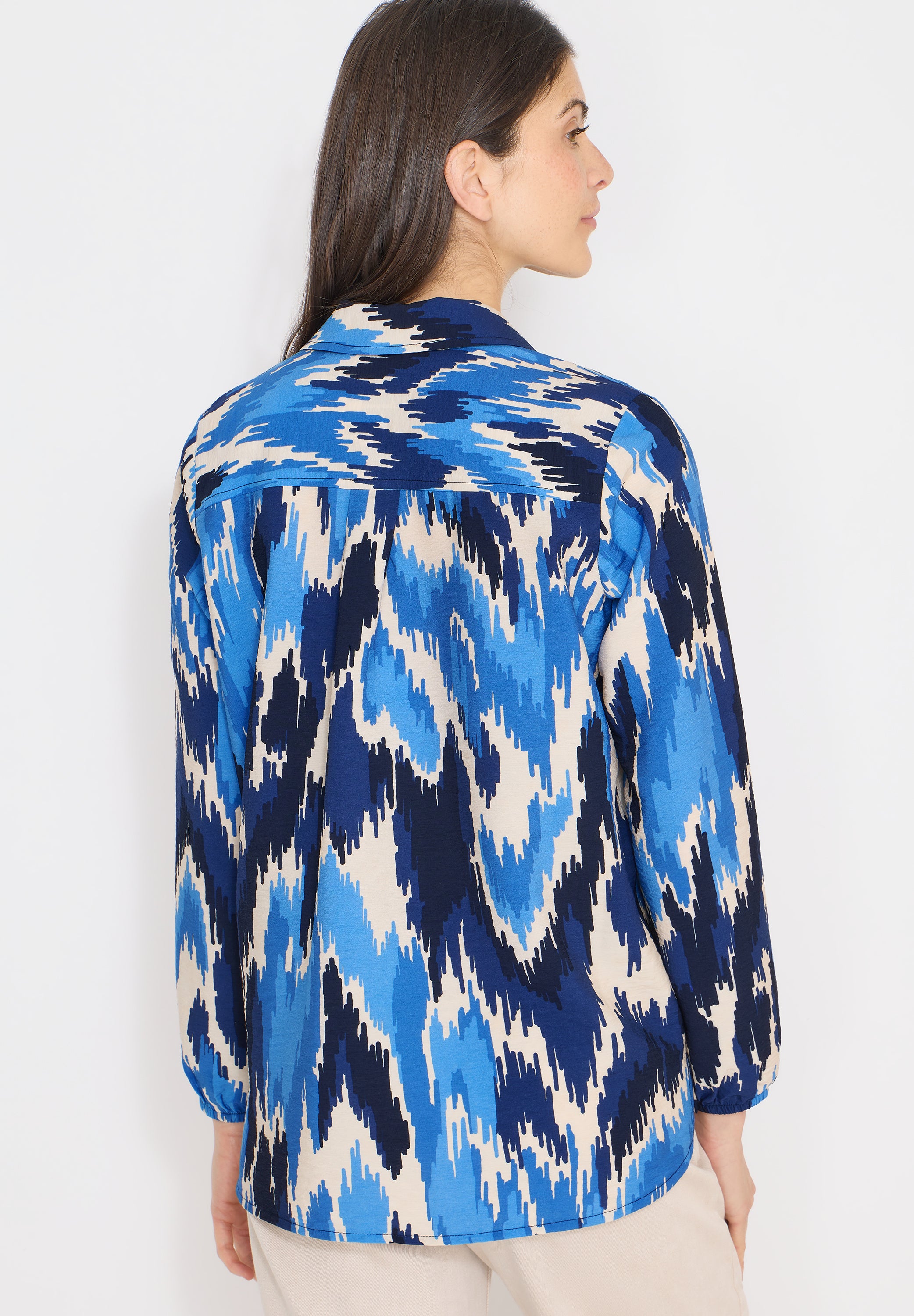 Cecil Damen Blusen Cloud Blu