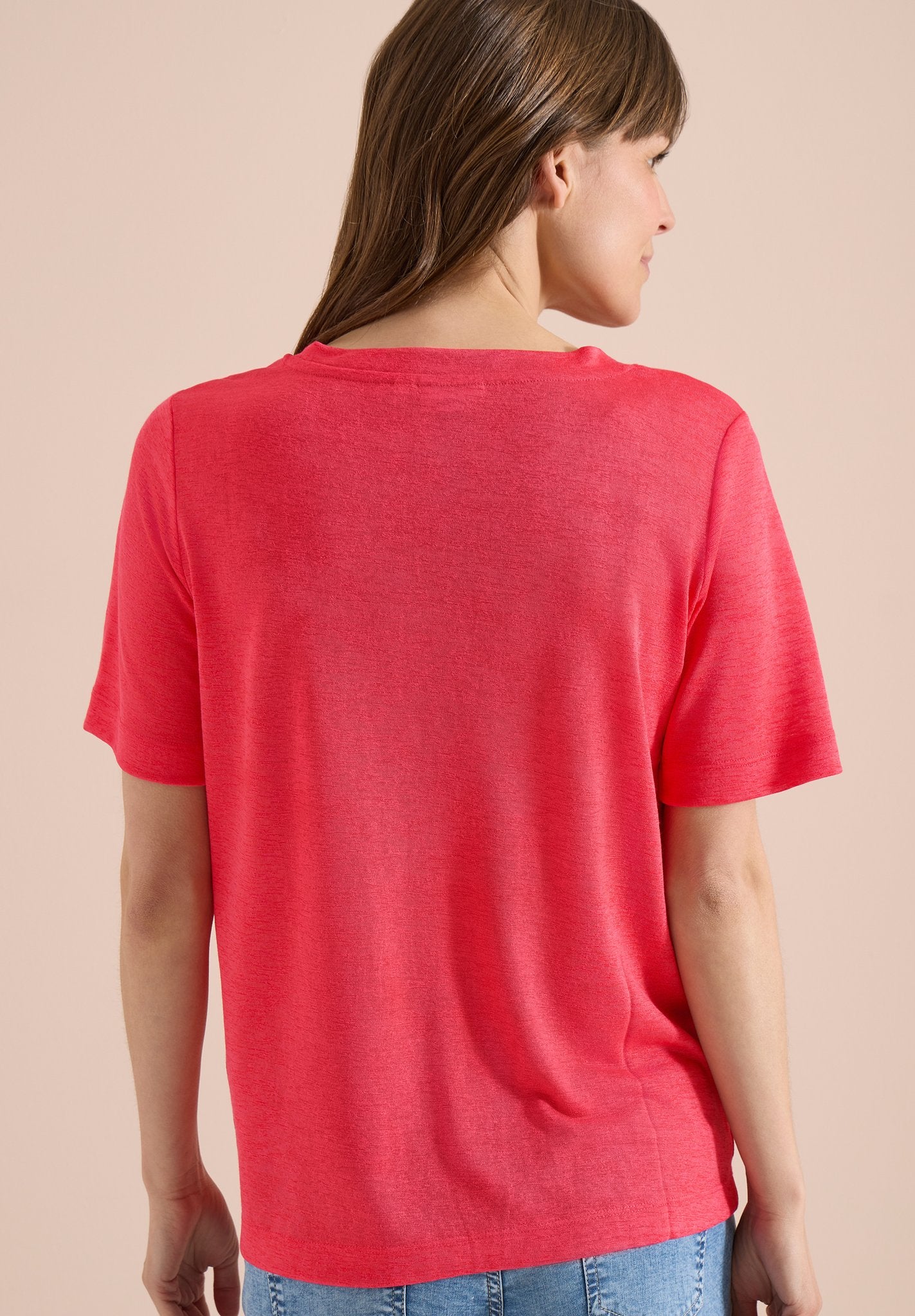 Cecil Damen T-Shirts  Fresh Red