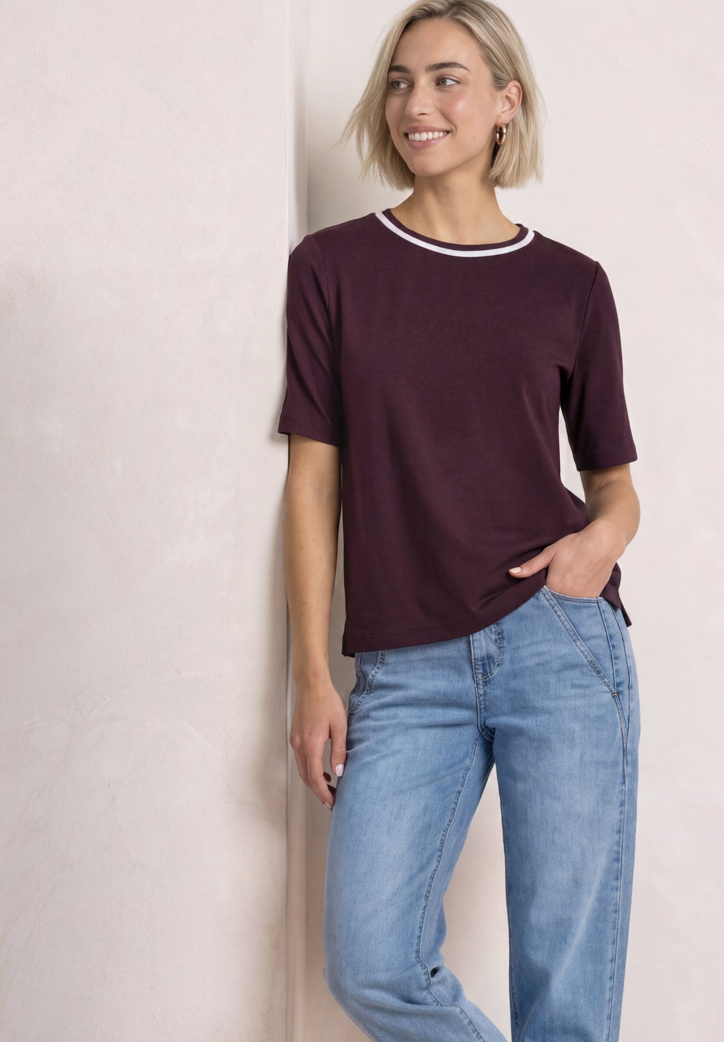 Street One Damen T-Shirts Rustic Ro