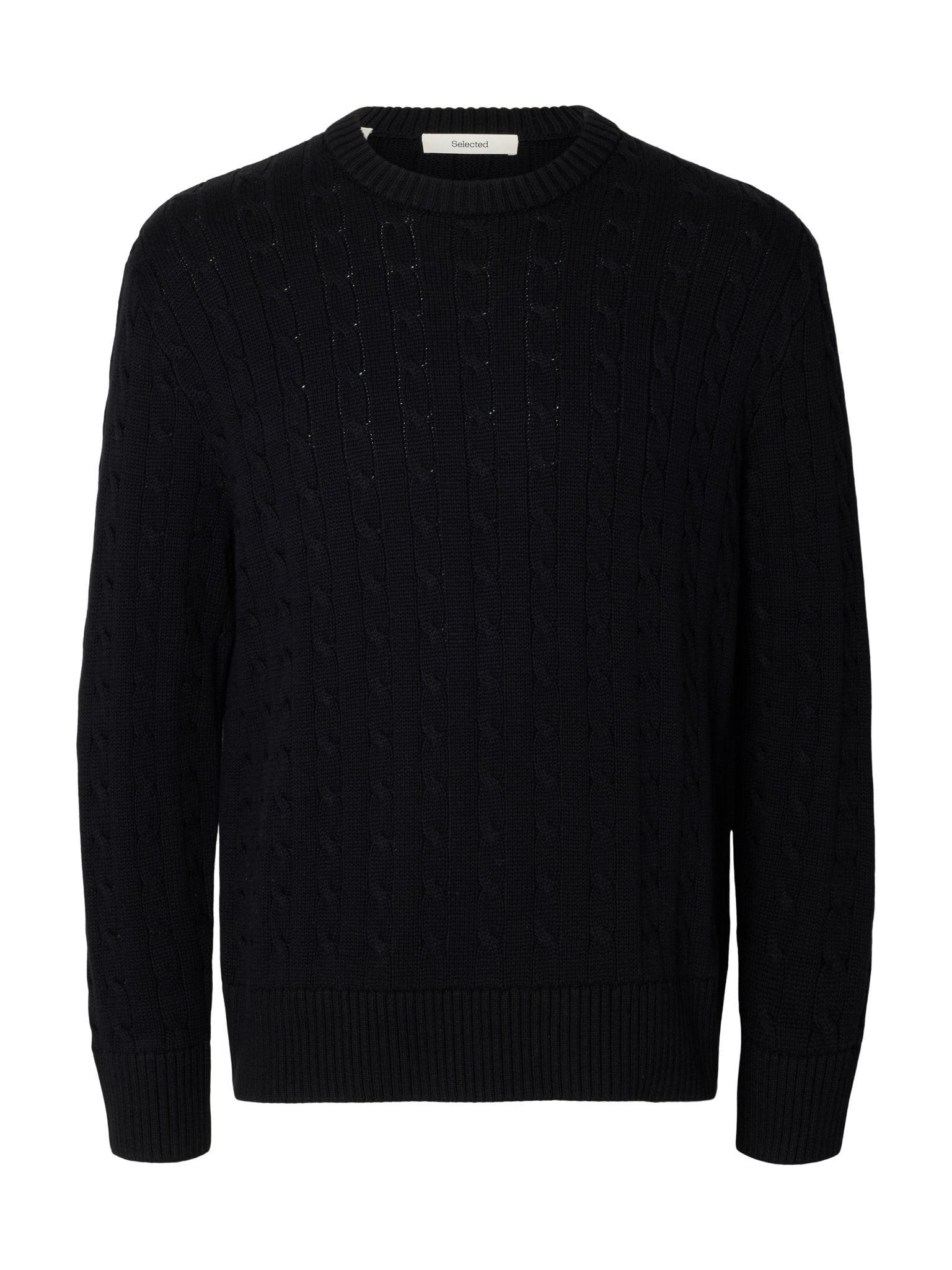 Selected homme Herren Pullover  Black