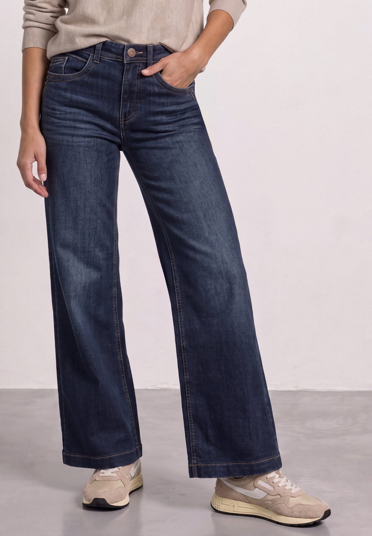 Street One Damen Hosen  Dark Blue