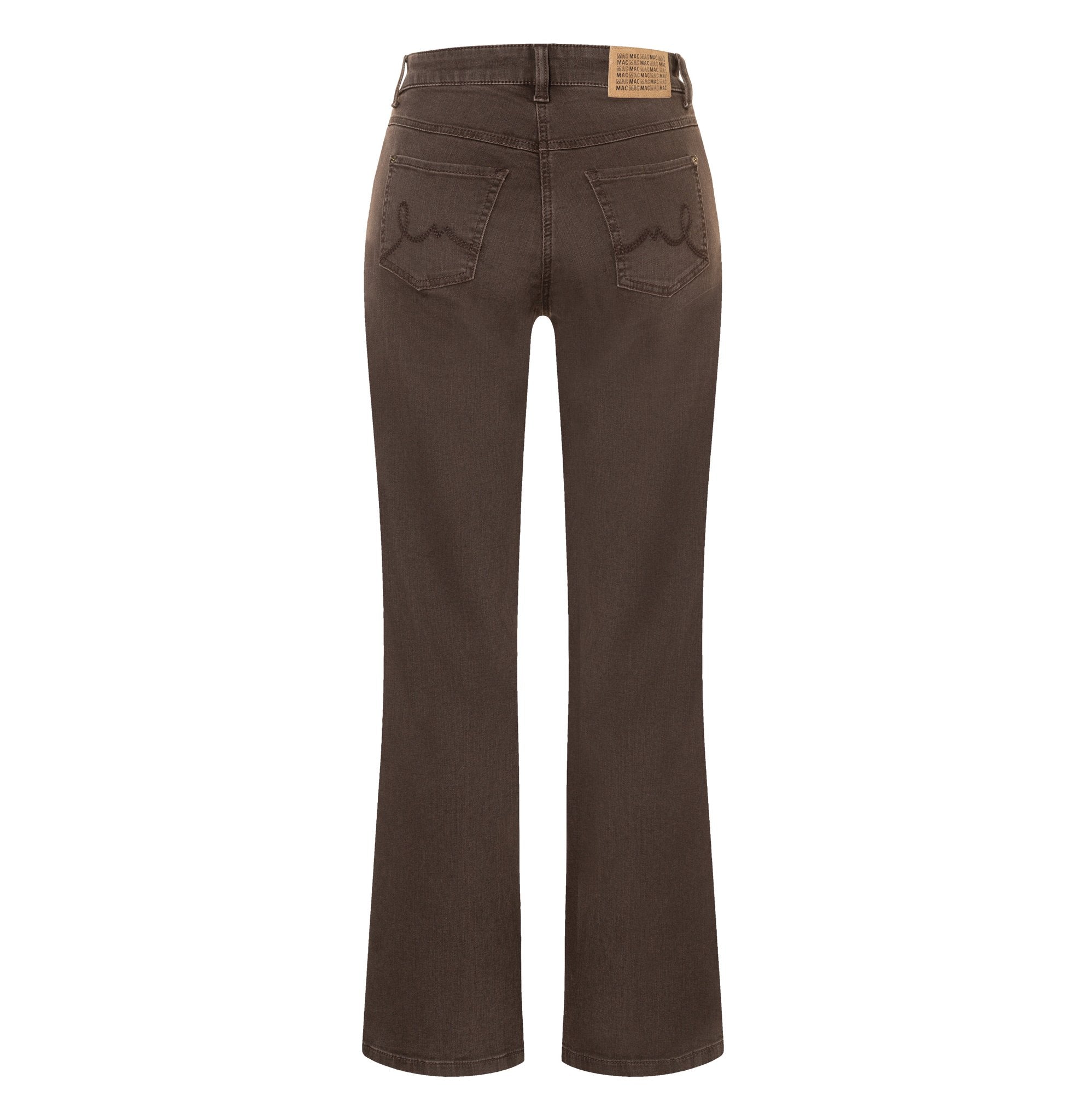 Mac Damen Jeans Brown Stone Was