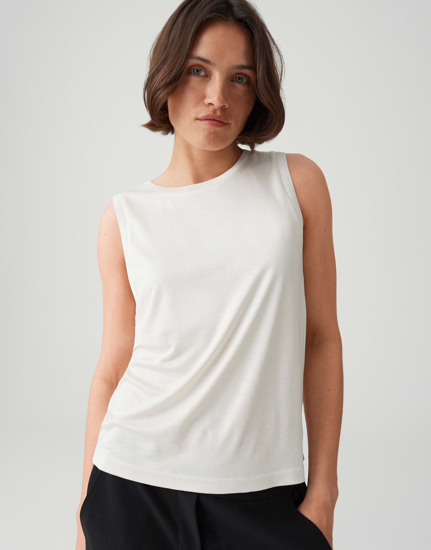 Opus Damen T-Shirts Light Cotton