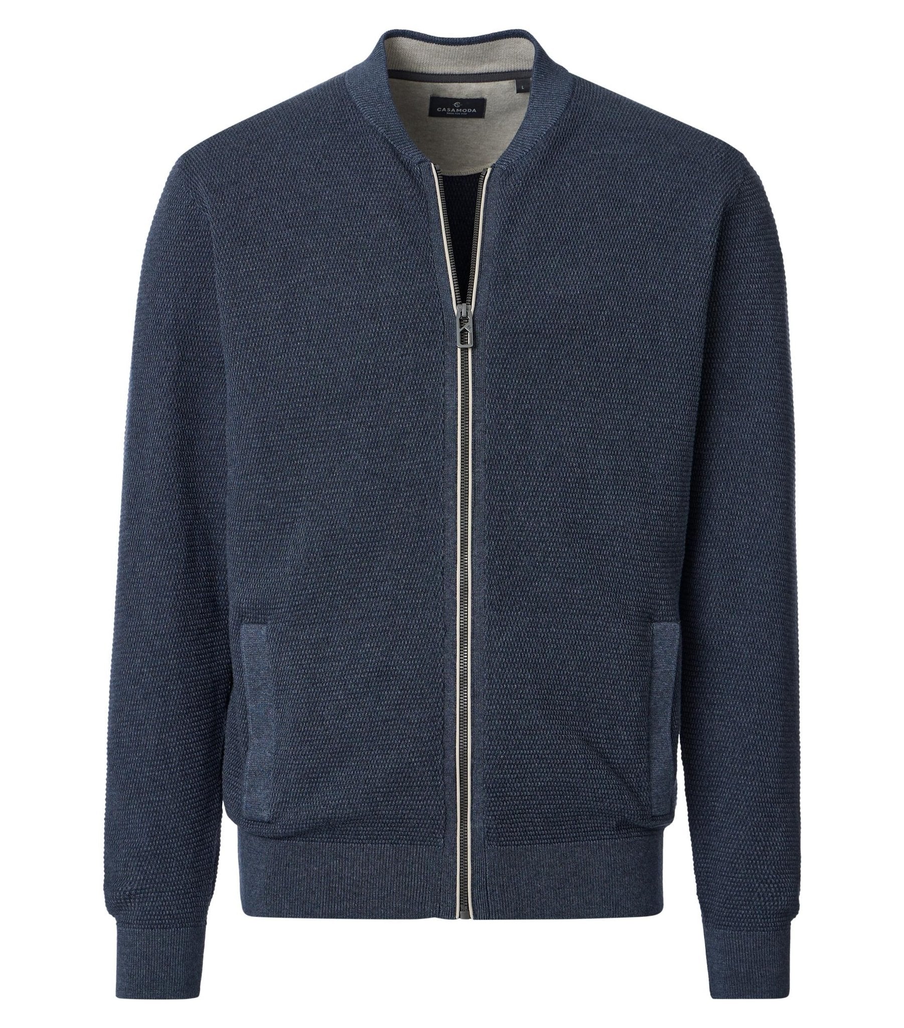 Casa Moda Herren Strickjacken  Blau