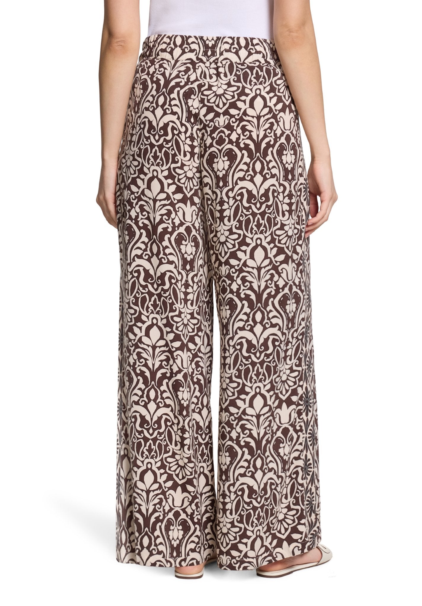 Cartoon Damen Hosen Patch Brown/Cre