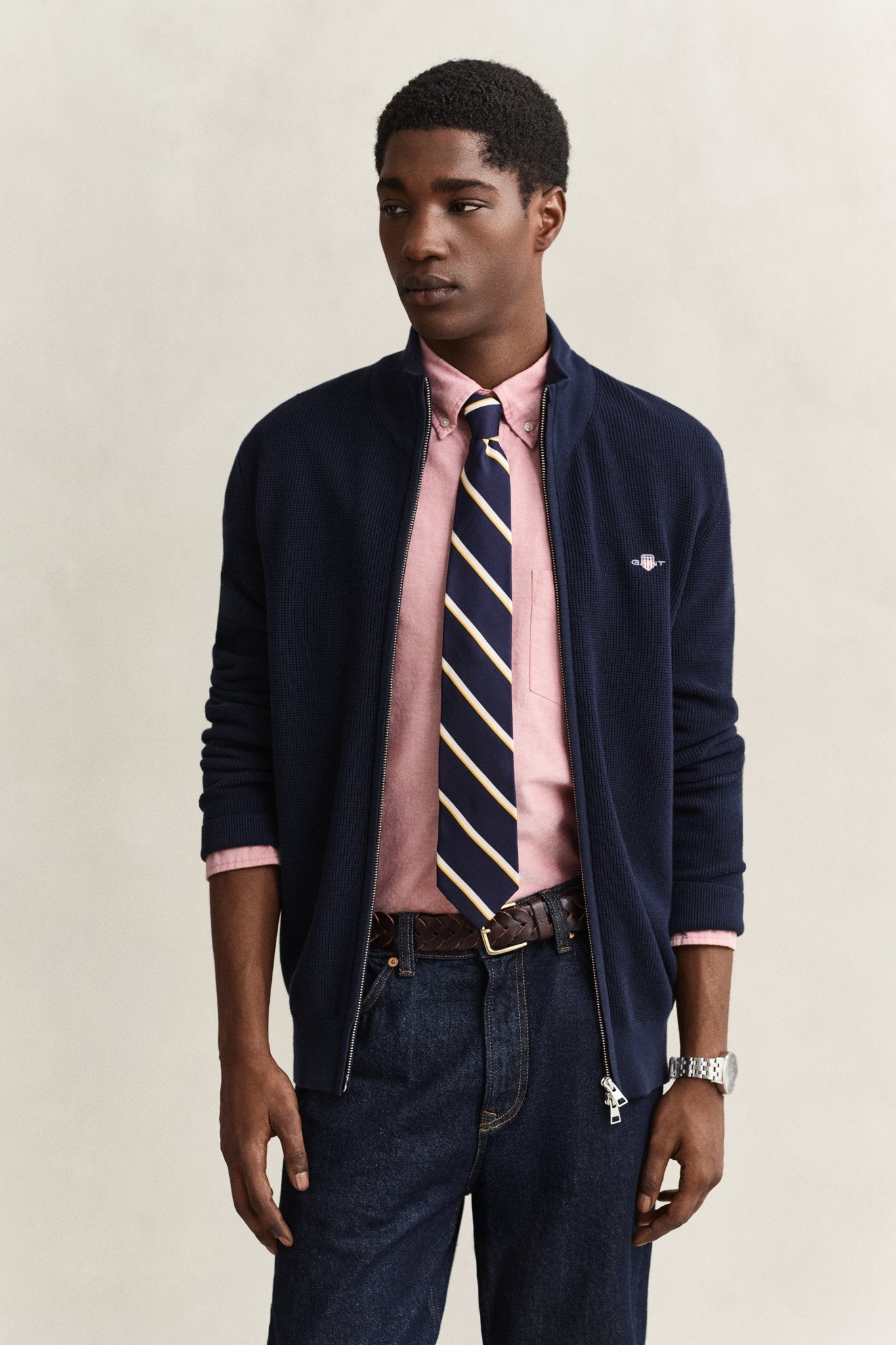 Gant Herren Strickjacken  Evening Blu