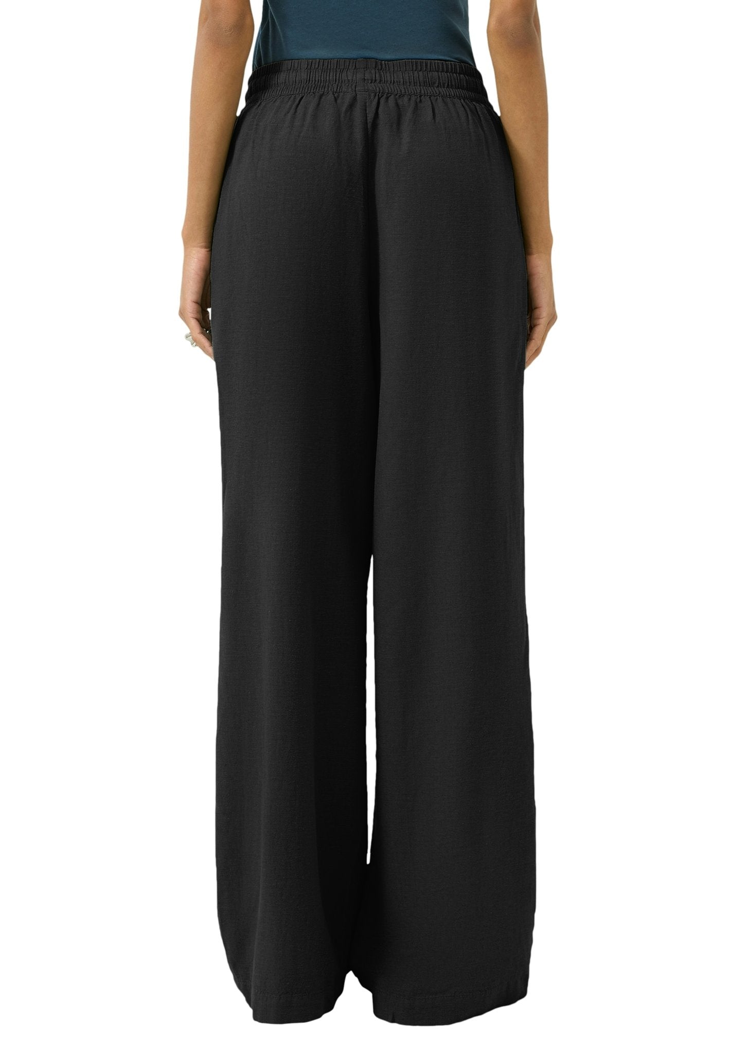 QS by S.Oliver Damen Hosen Grey/Black