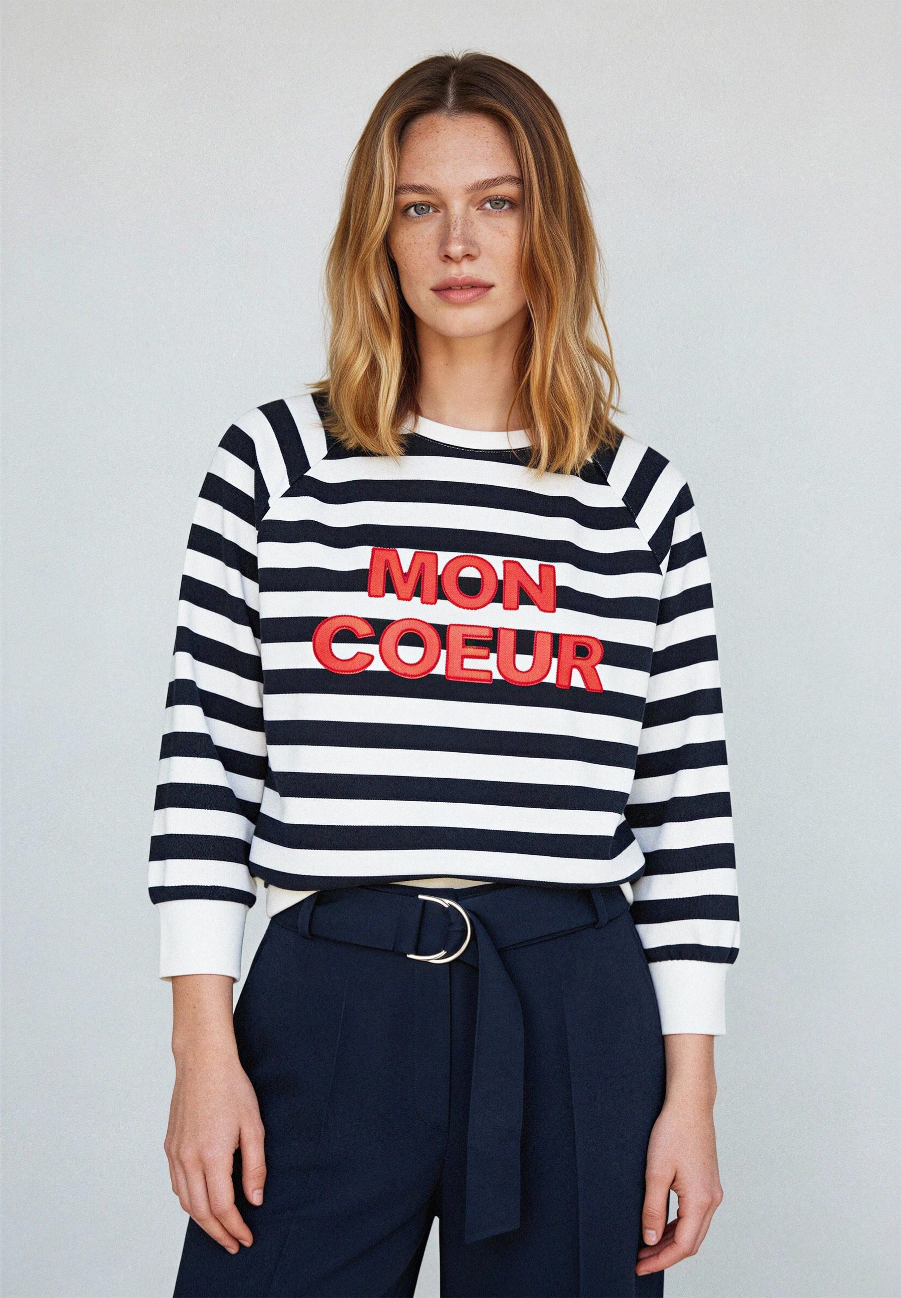 More & More Damen Sweatshirts Marine Off