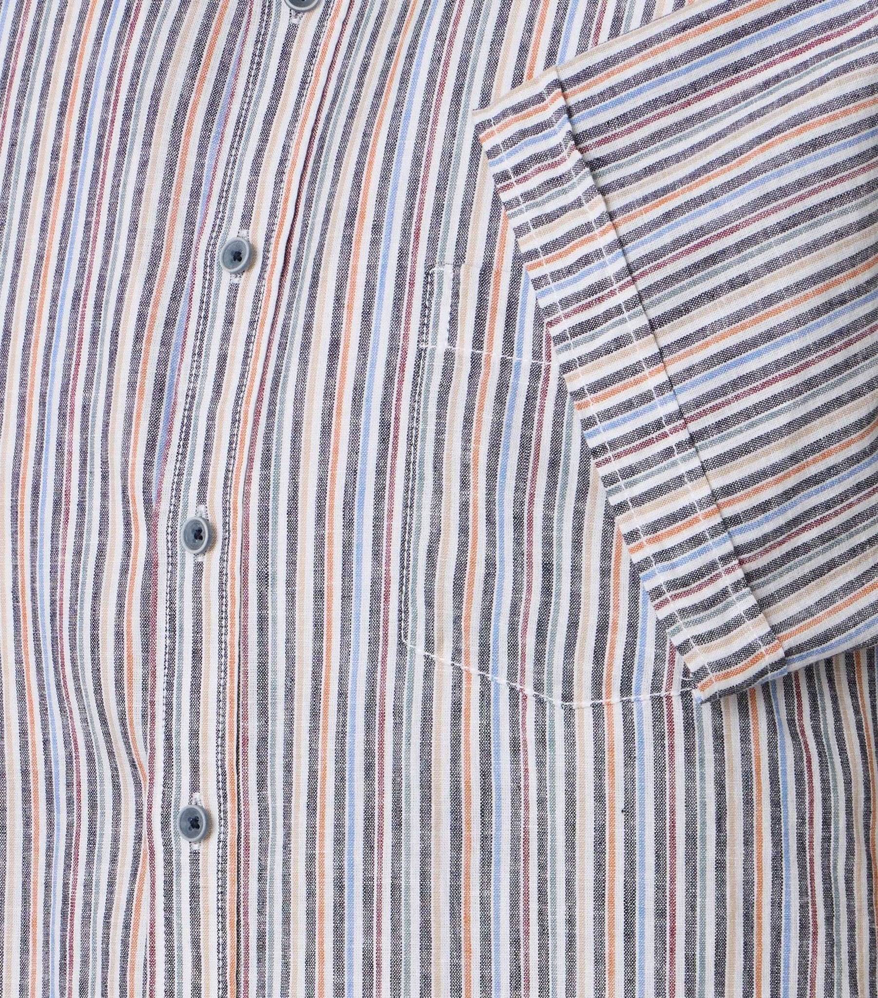 Casa Moda Herren Hemden kurz  Blau