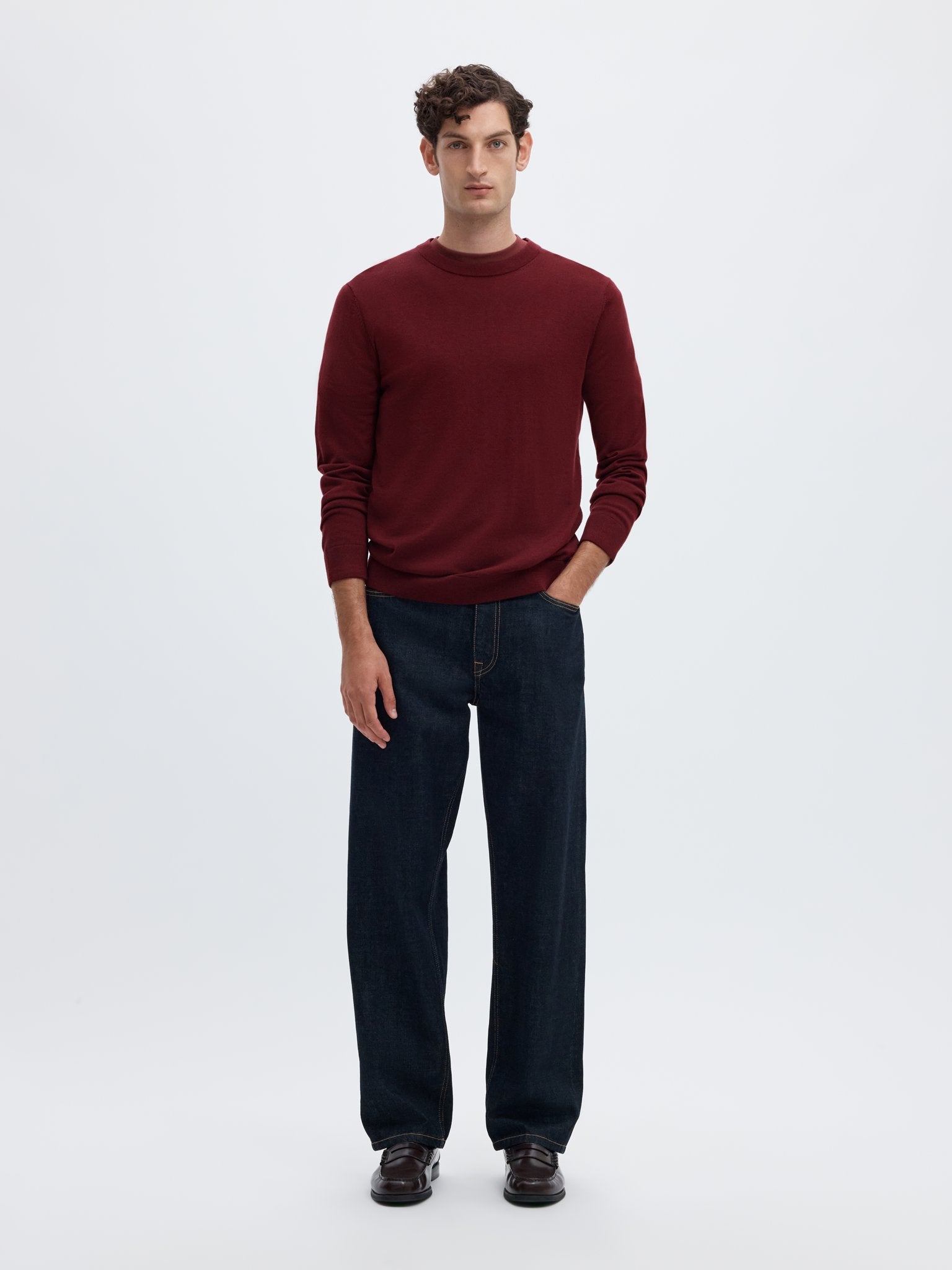 Selected homme Herren Pullover  Tawny Po