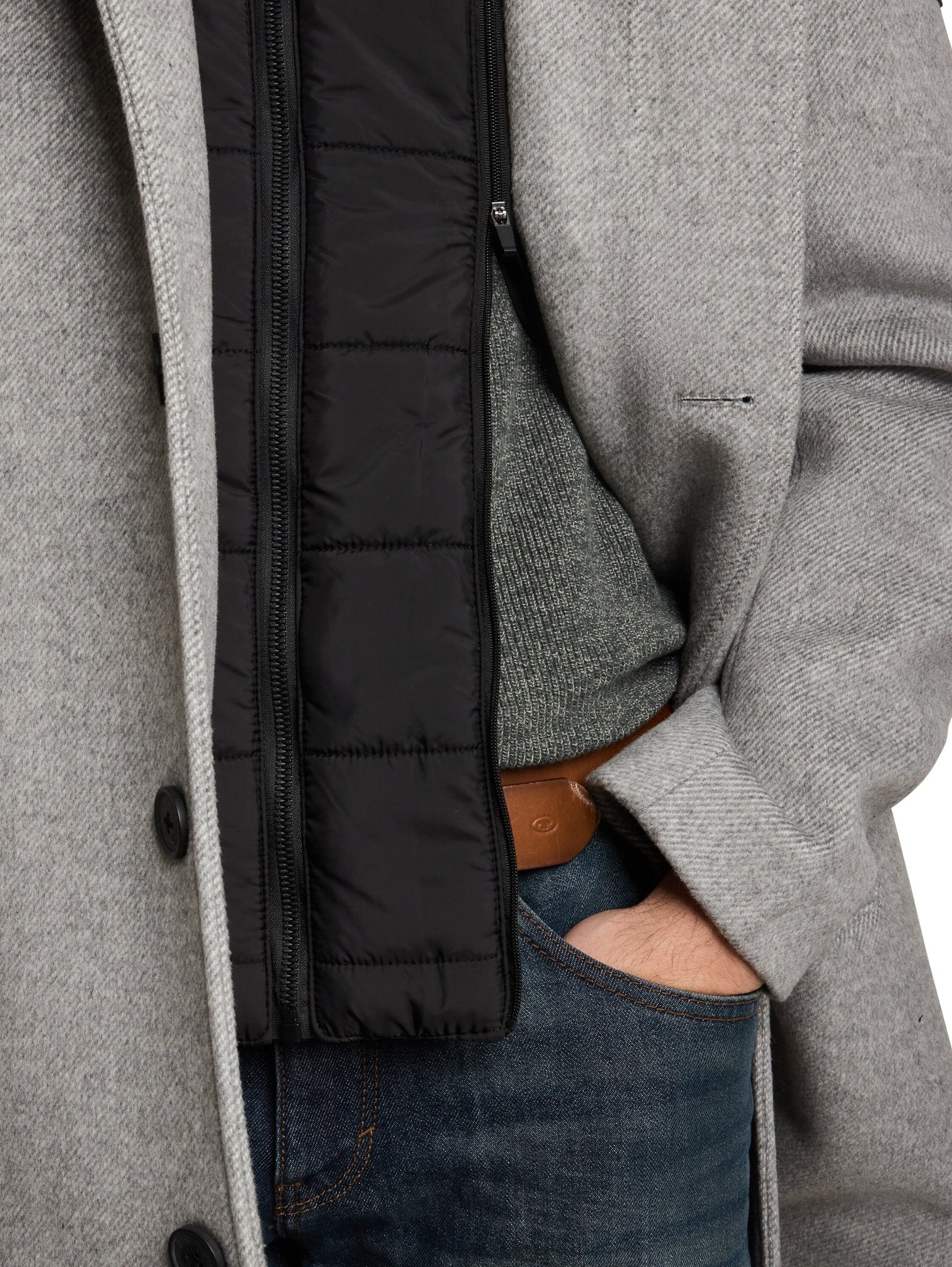 Tom Tailor Herren Jacken Mid Grey Melang