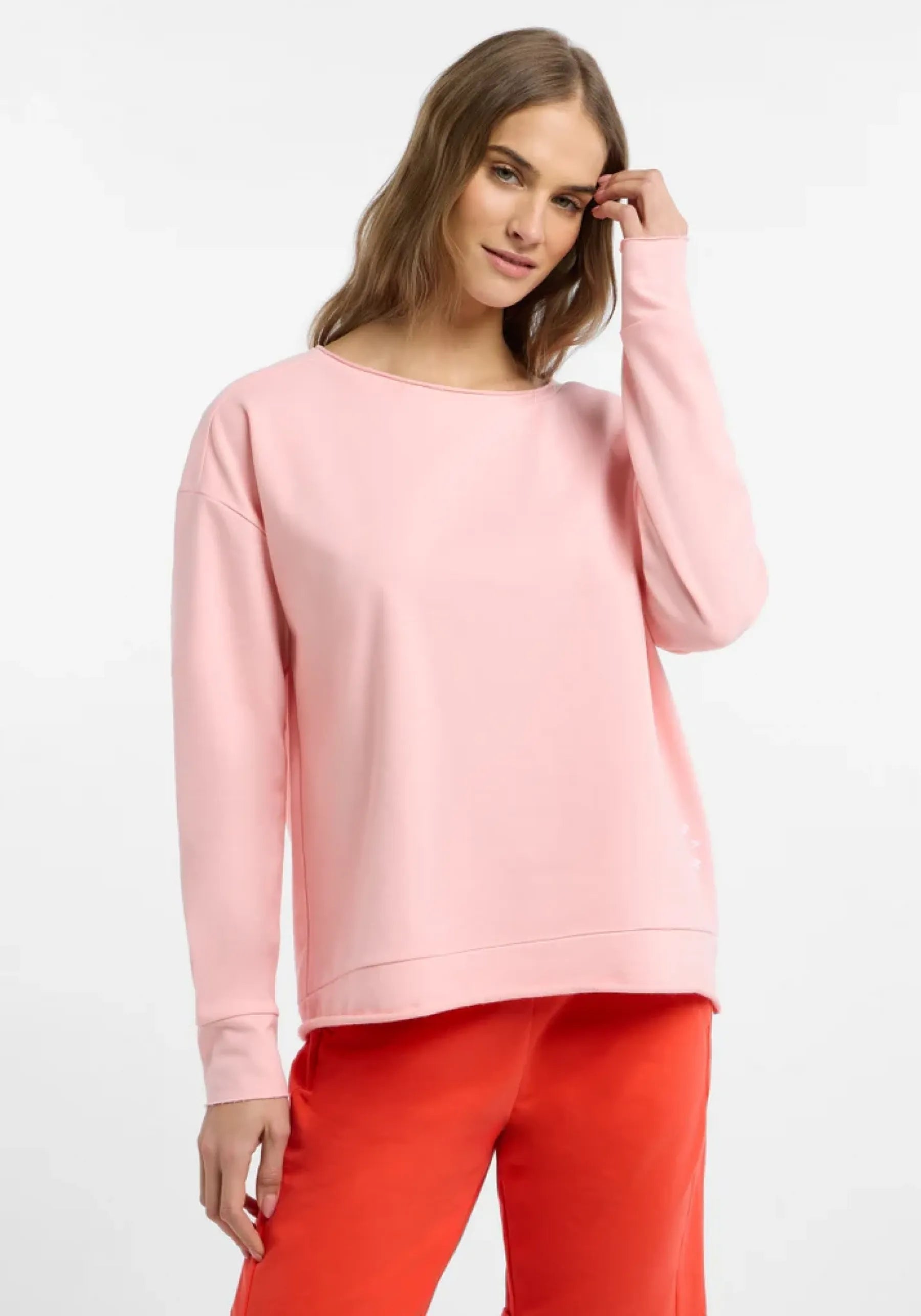 Elbsand Damen Sweatshirts  Papaya