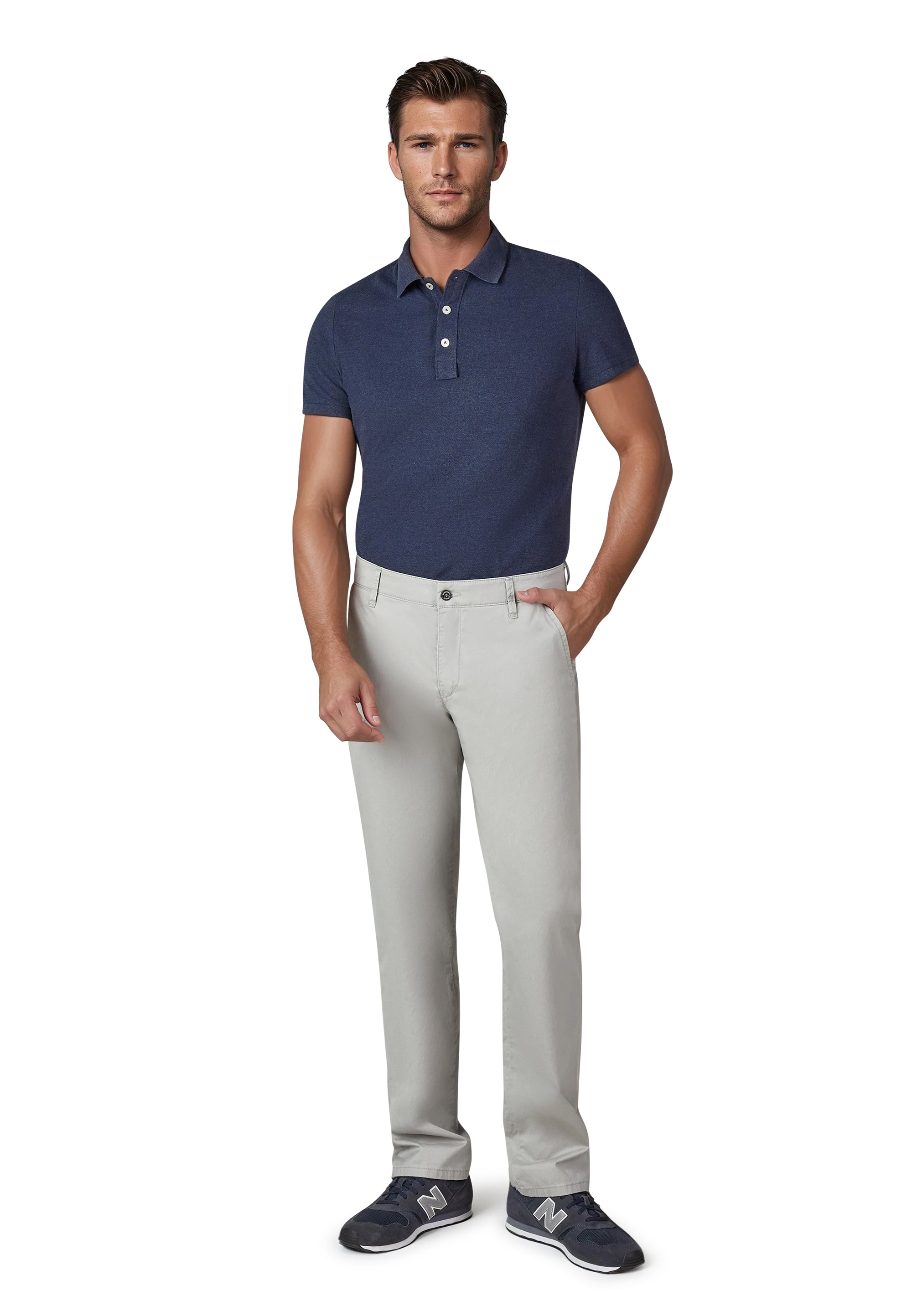 Hinrichs Herren Hosen Grau