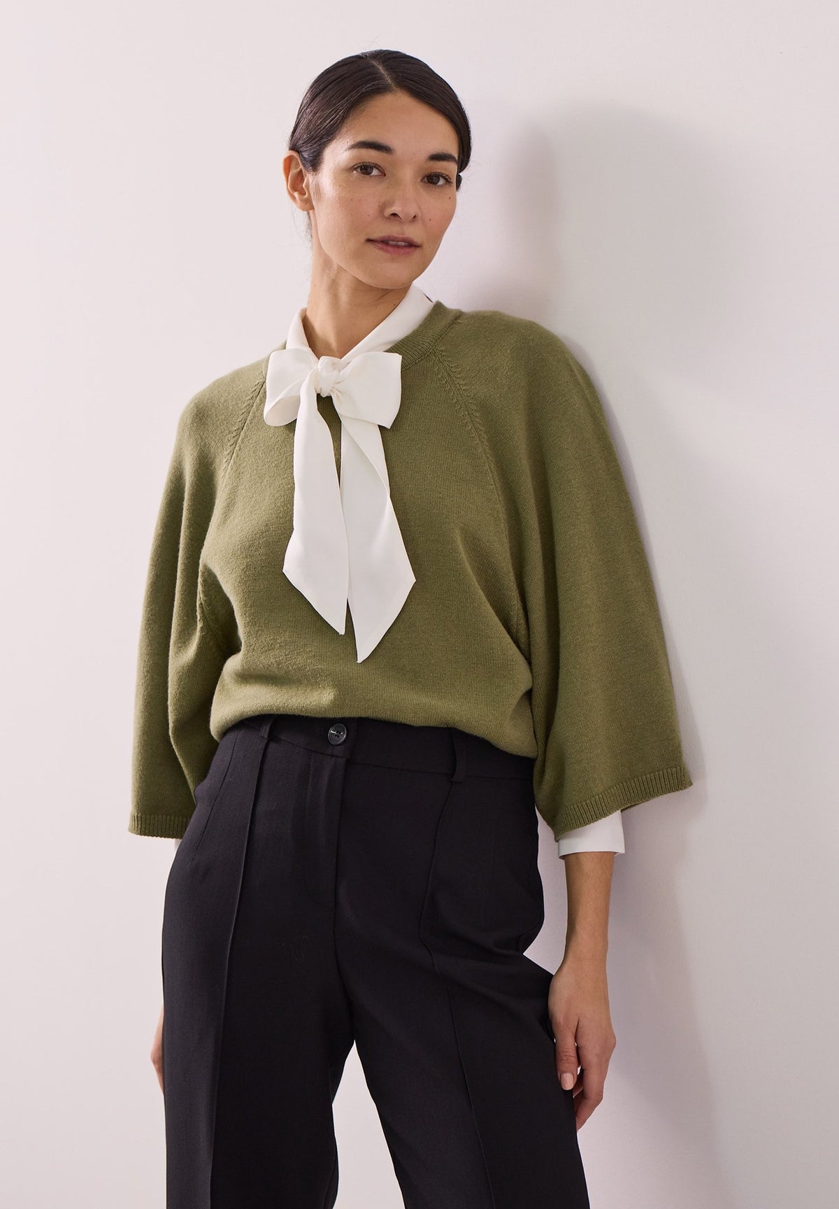 More & More Damen Blusen  Off White