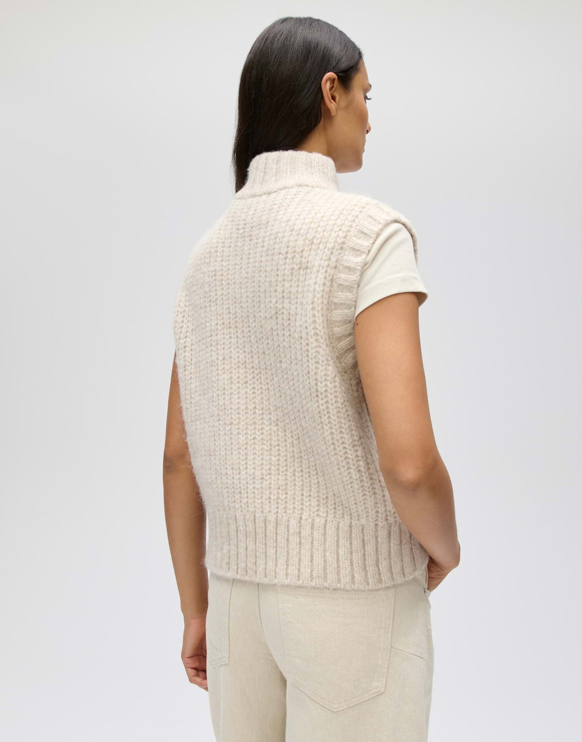 Opus Damen Pullover Soft Cream