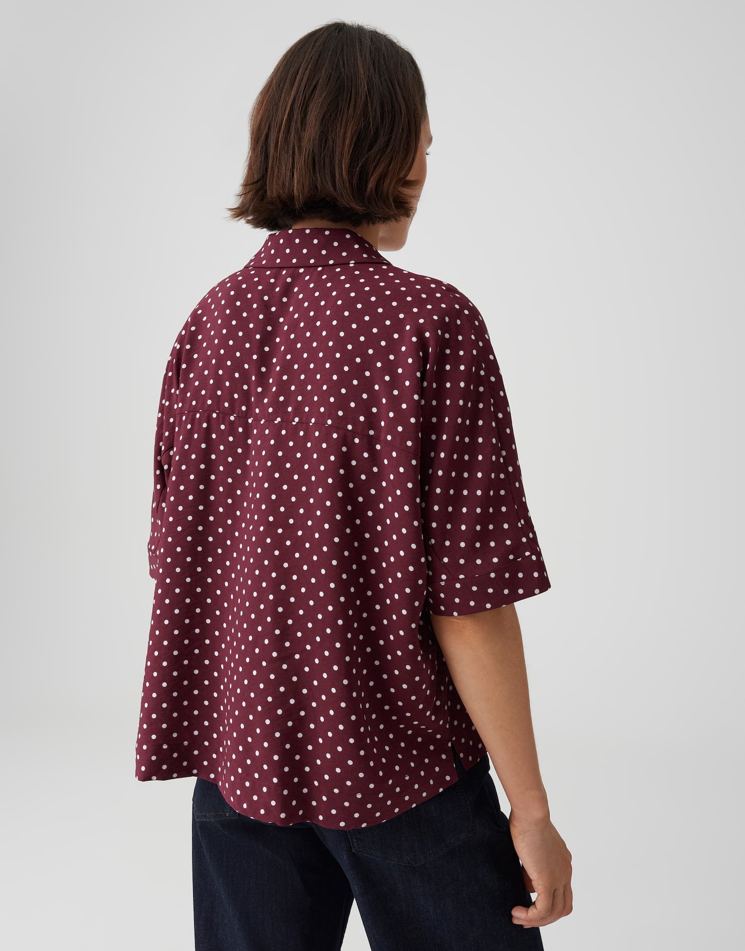 Opus Damen Blusen Cherry Jam