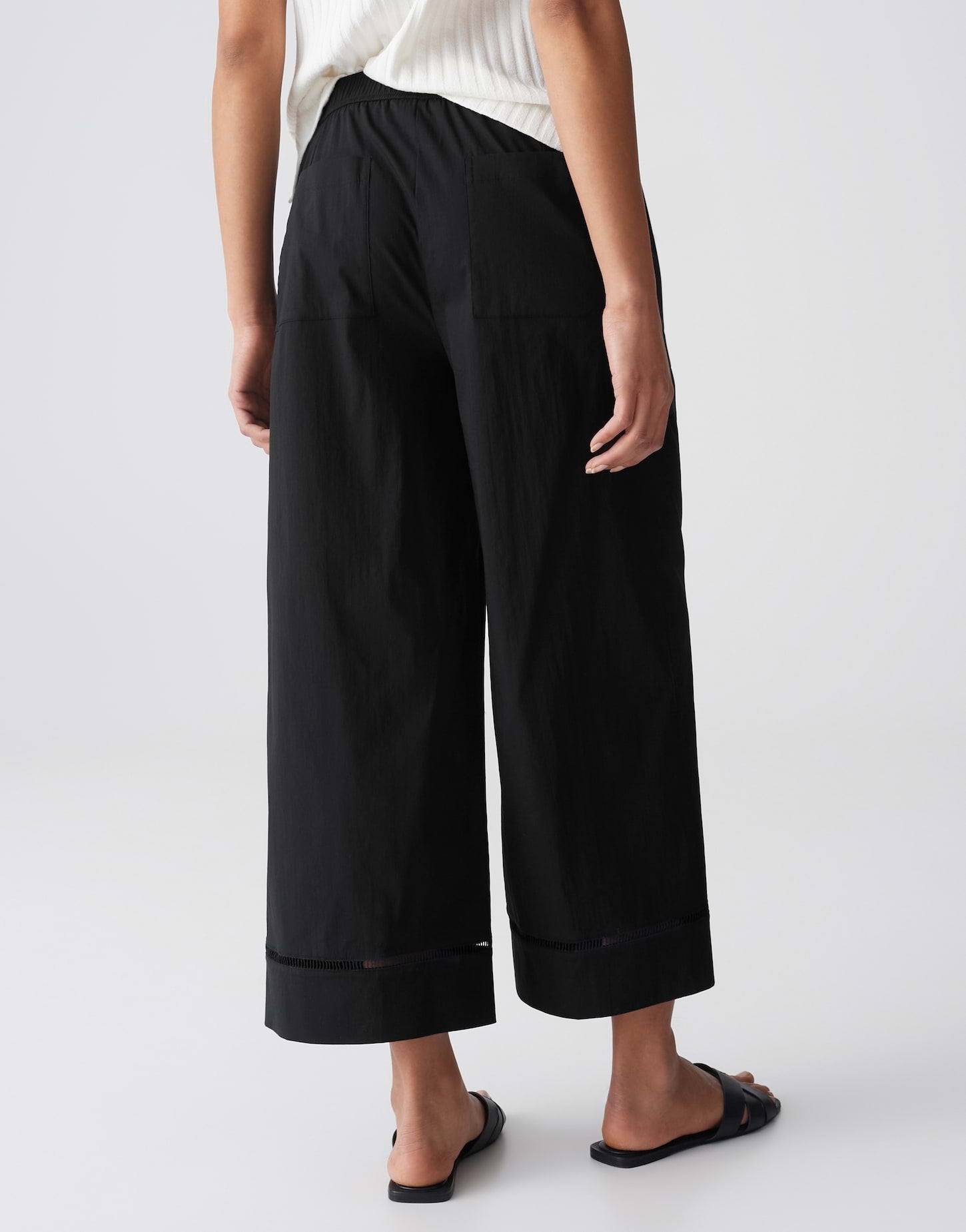 Opus Damen Hosen Black