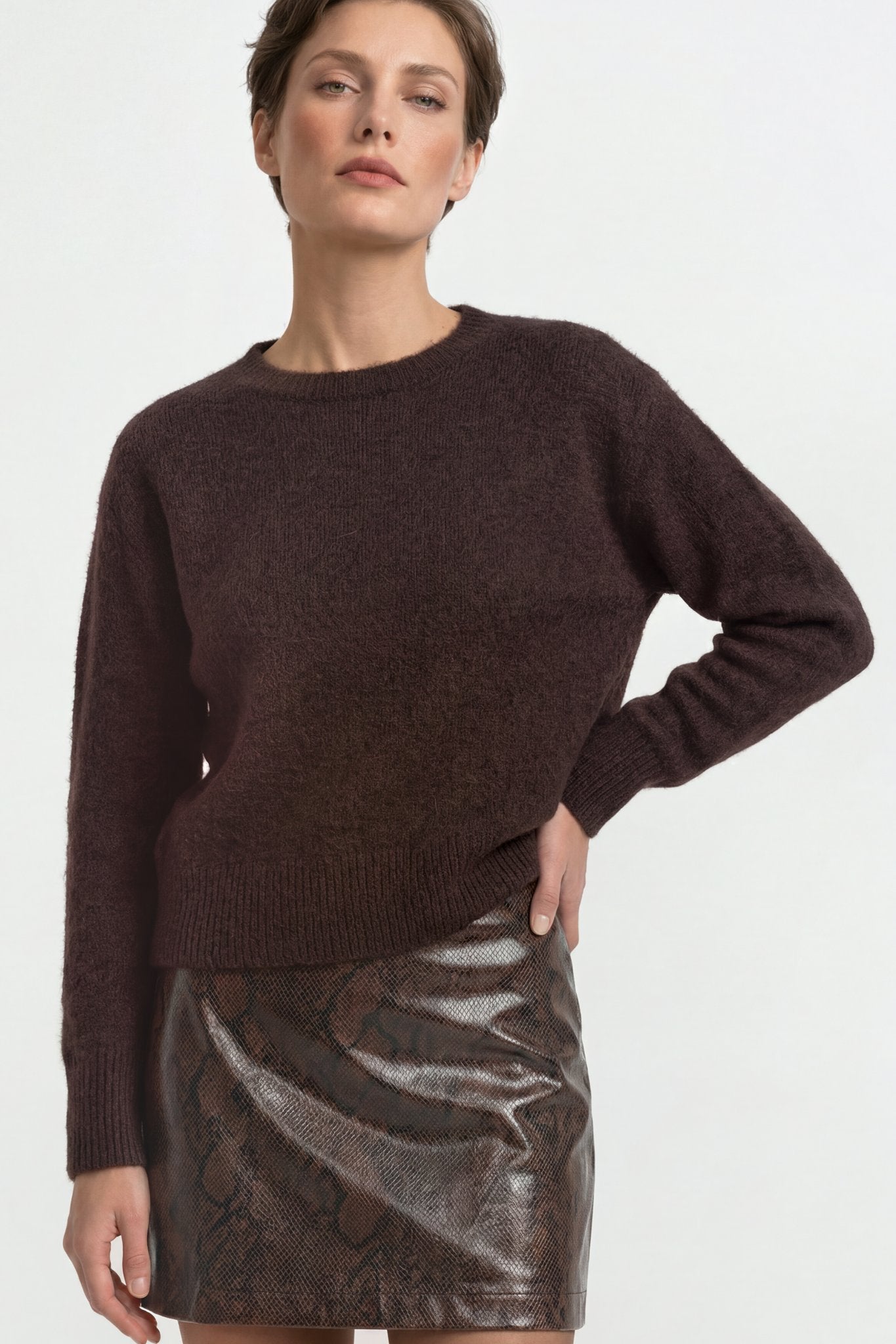 Rich & Royal Damen Pullover Chocolate Torte