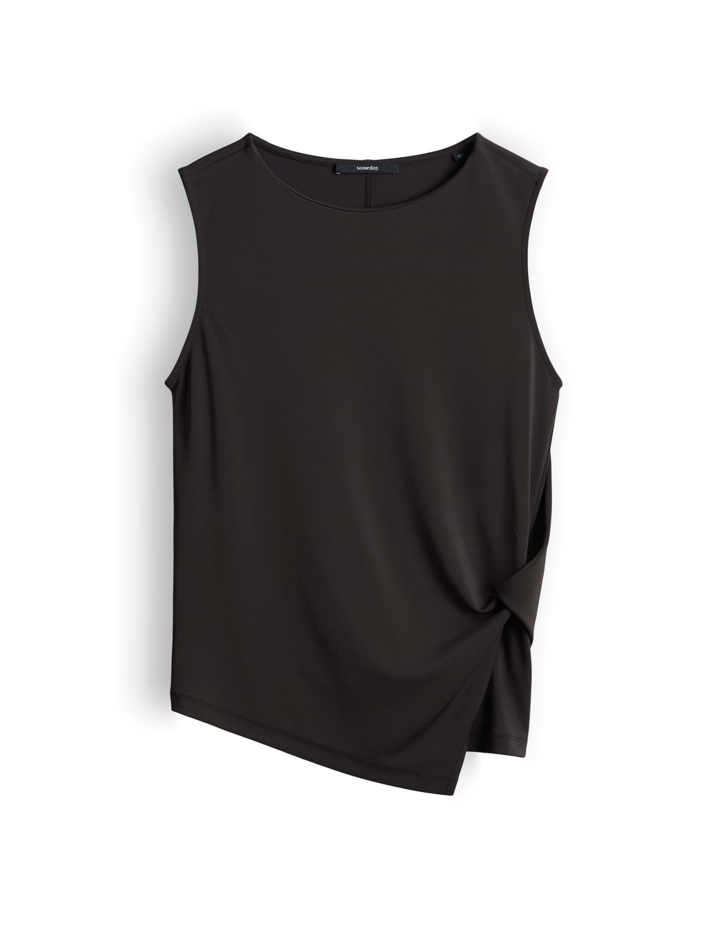 Someday Damen T-Shirts Dark Truffle