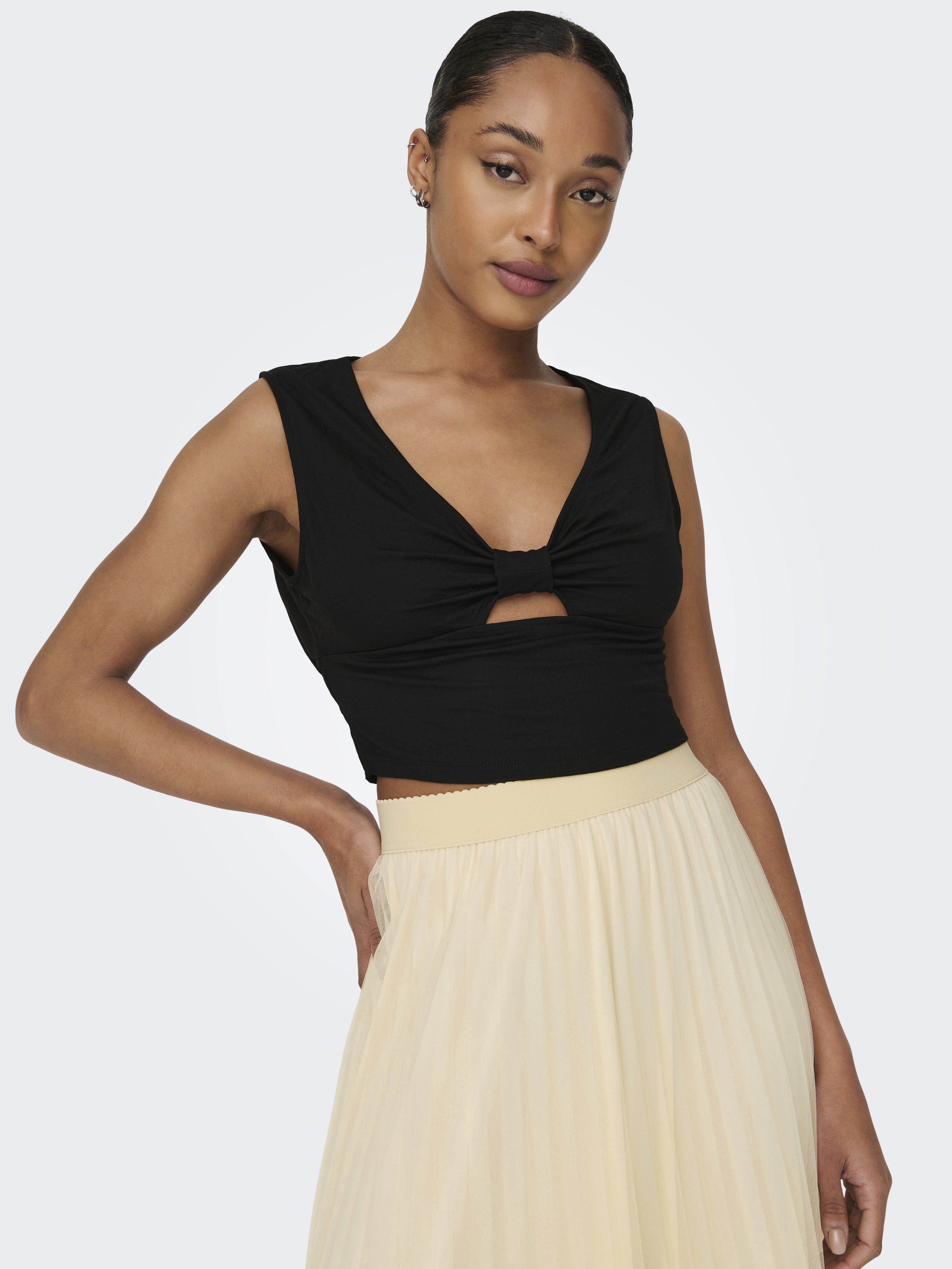 only Damen Tops Black