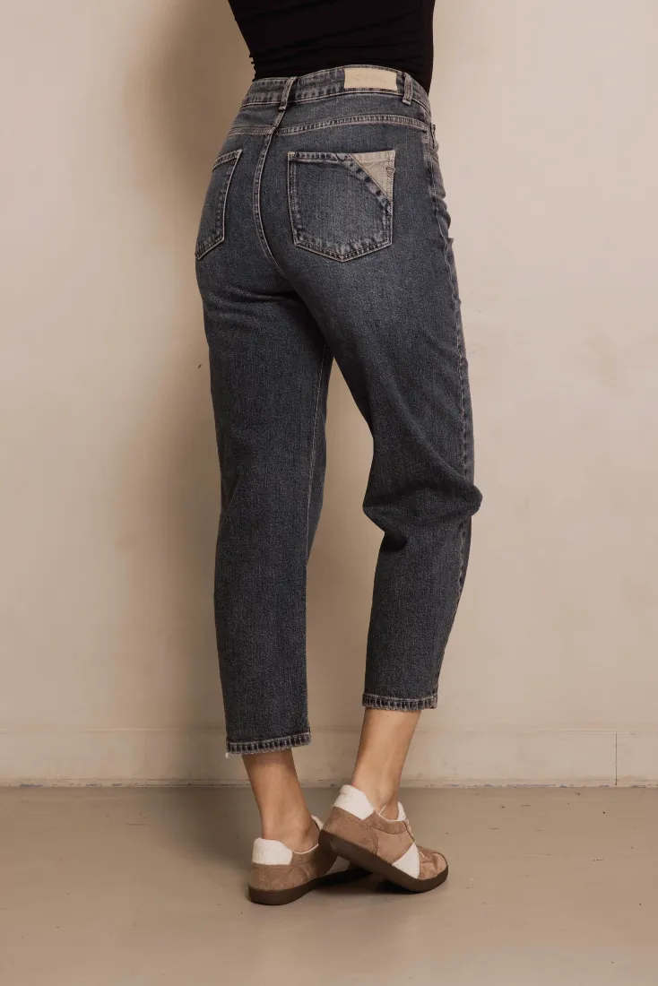 Zhrill Damen Jeans  Grey