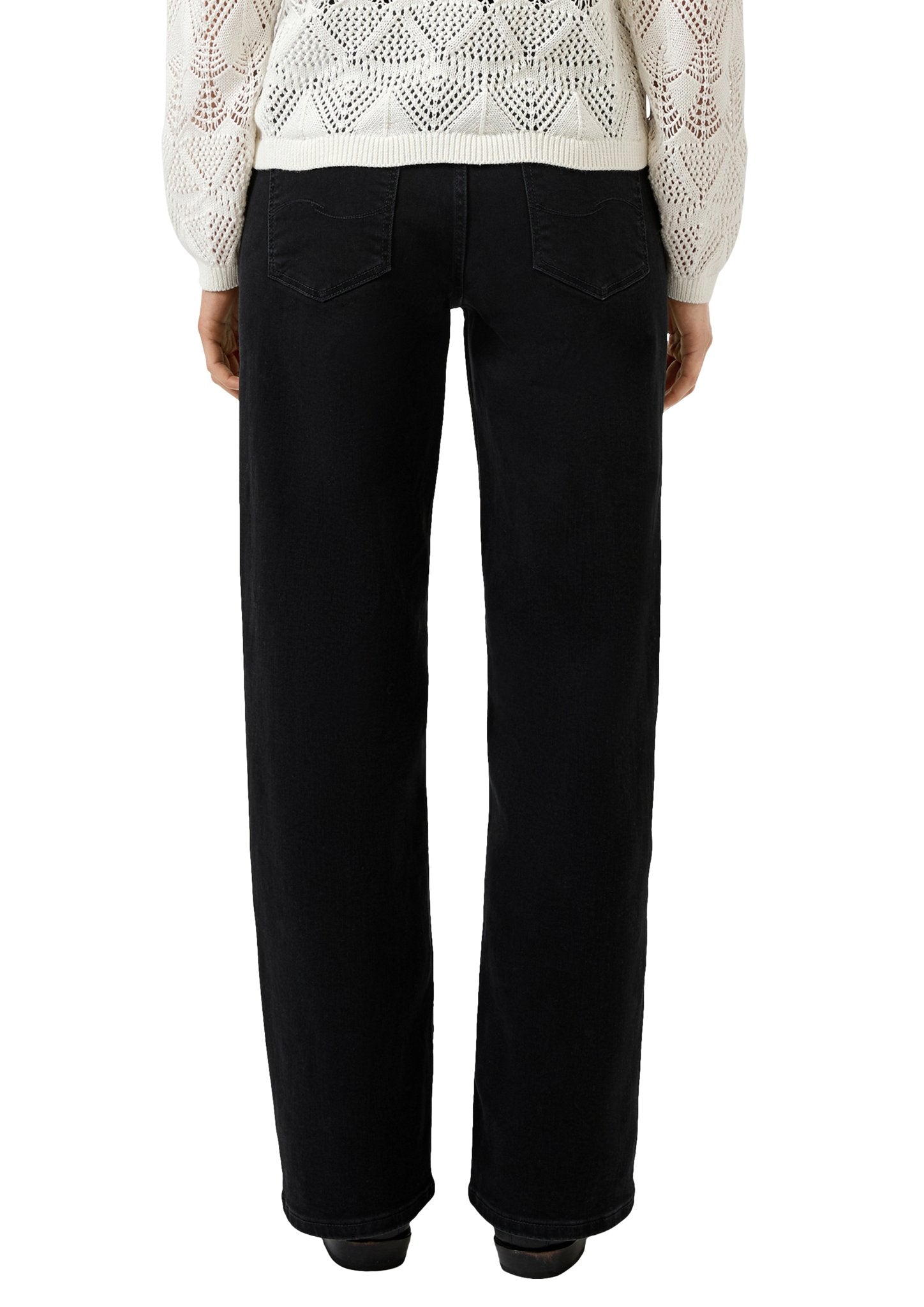 QS by S.Oliver Damen Jeans Z Grey/Black