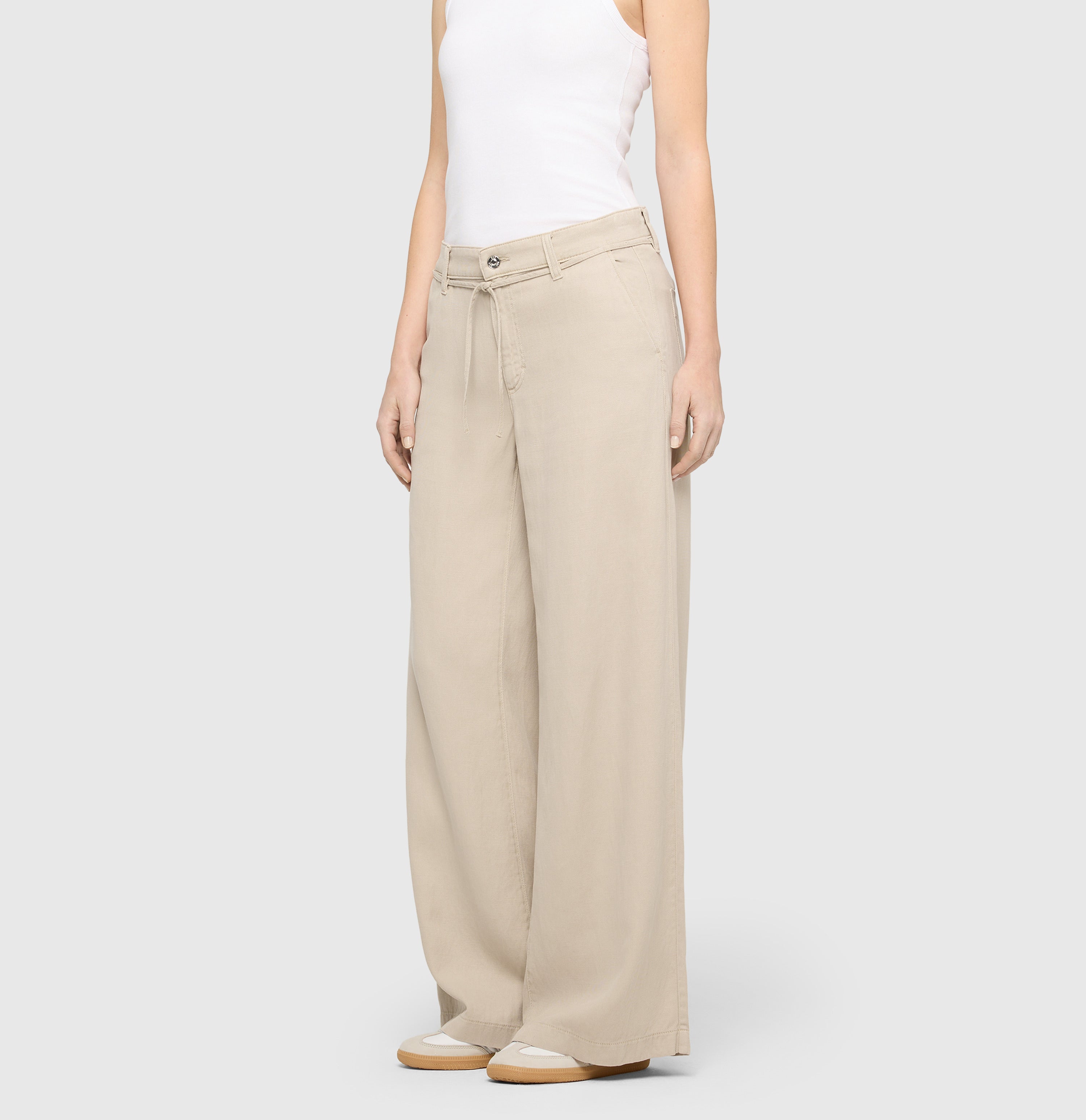 Mac Damen Hosen Ivory Ppt