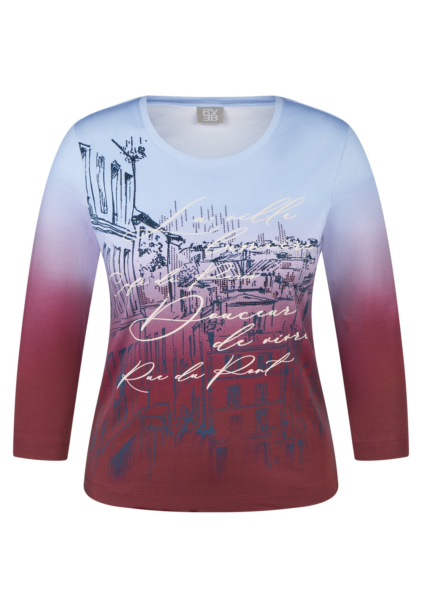 Rabe Damen T-Shirts Merlot