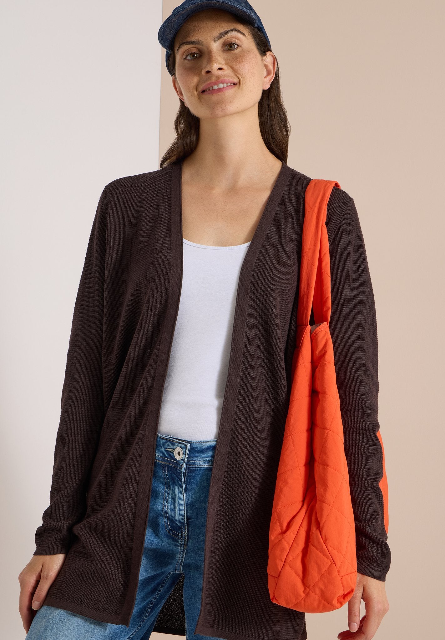 Cecil Damen Strickjacken  Truffle B