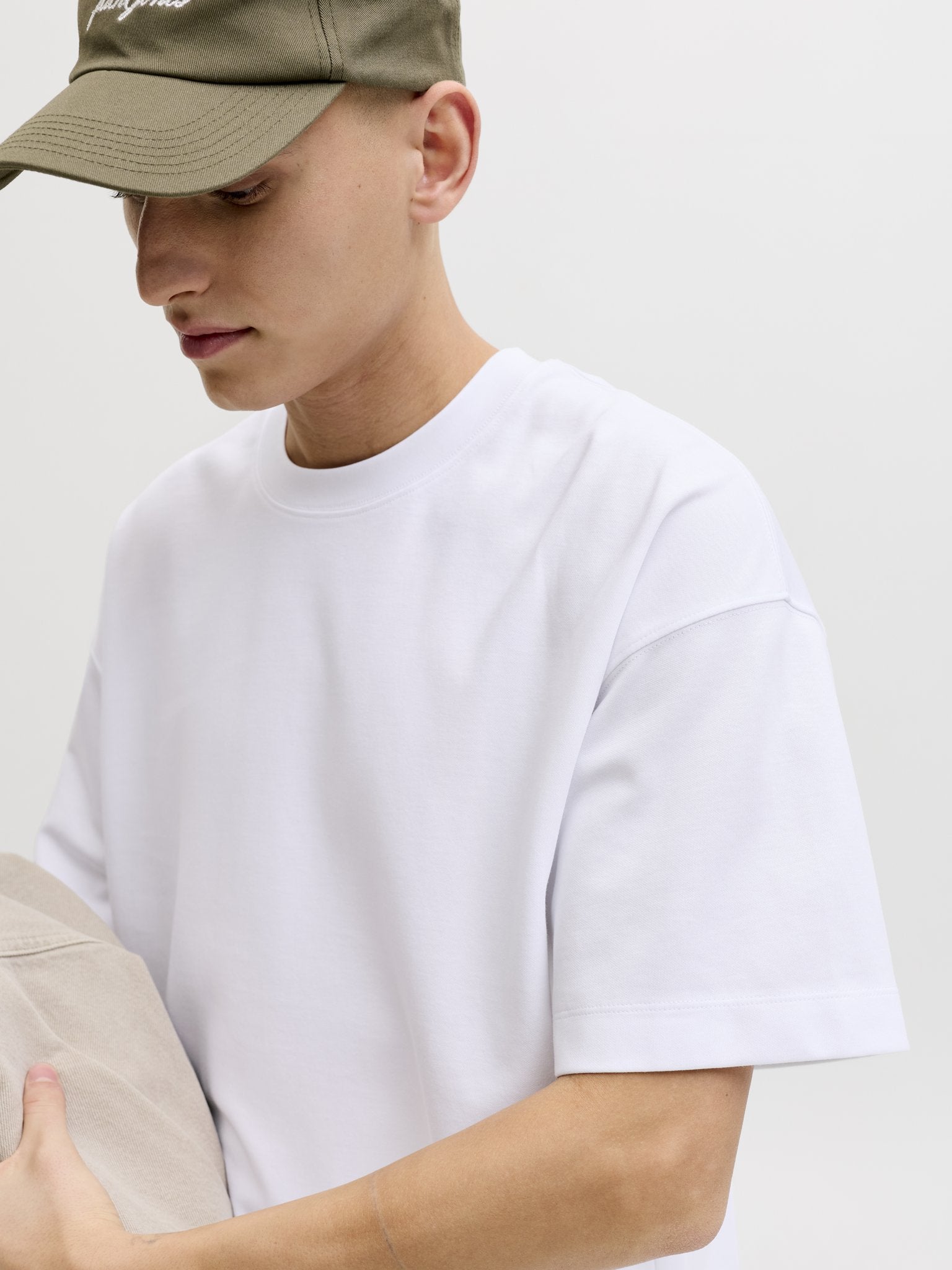 Jack & Jones Herren T-Shirts kurz White