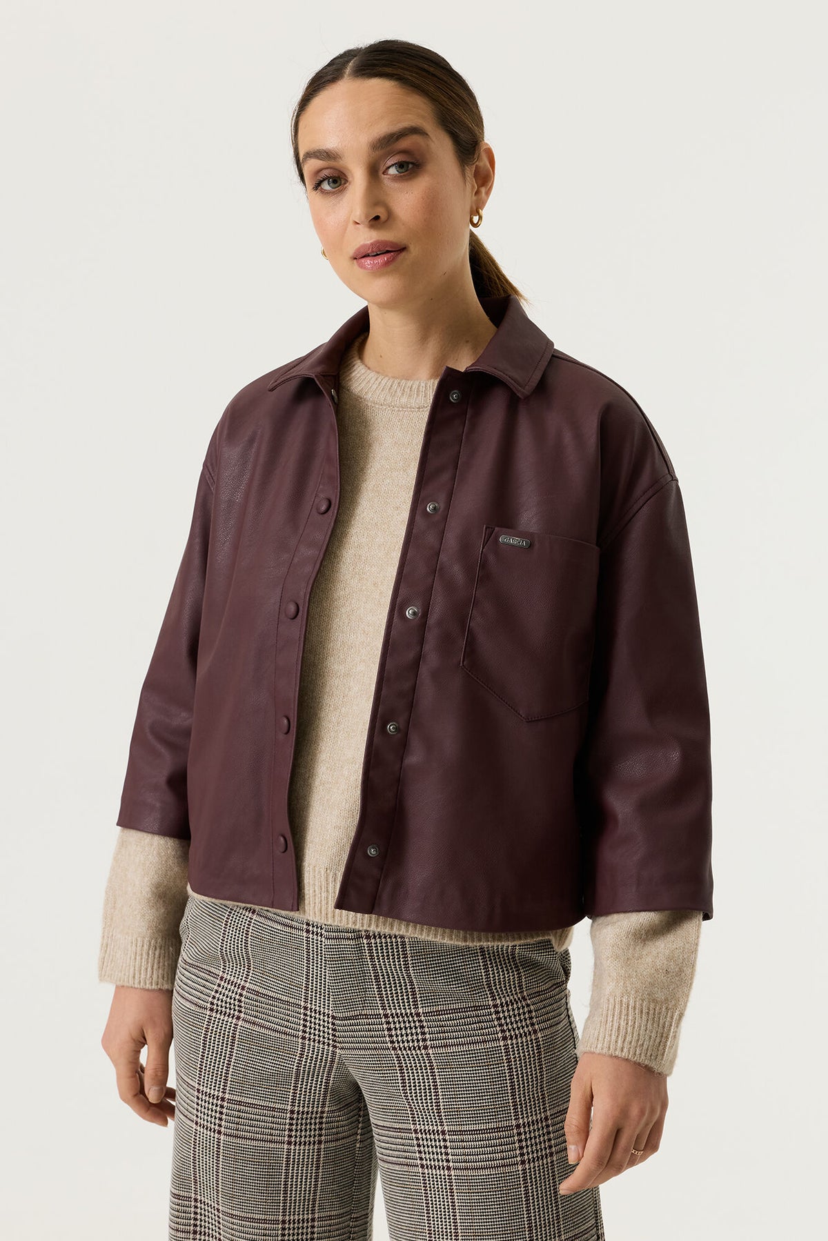 Garcia Damen Blazer Rosewood