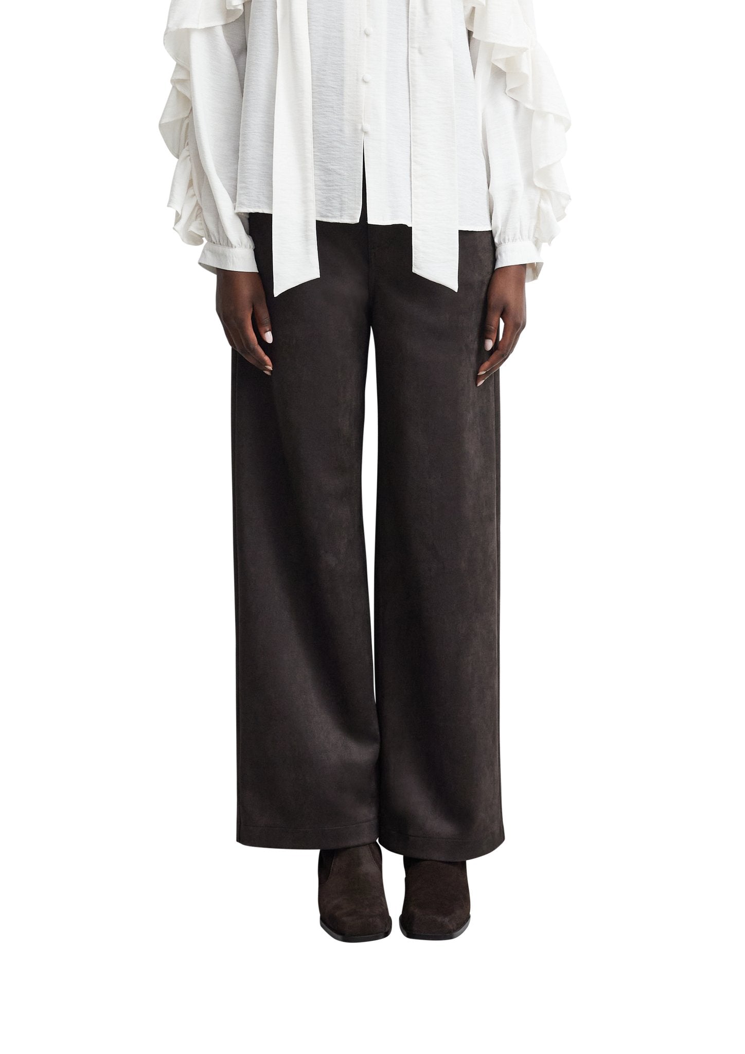 Comma Damen Hosen  Brown
